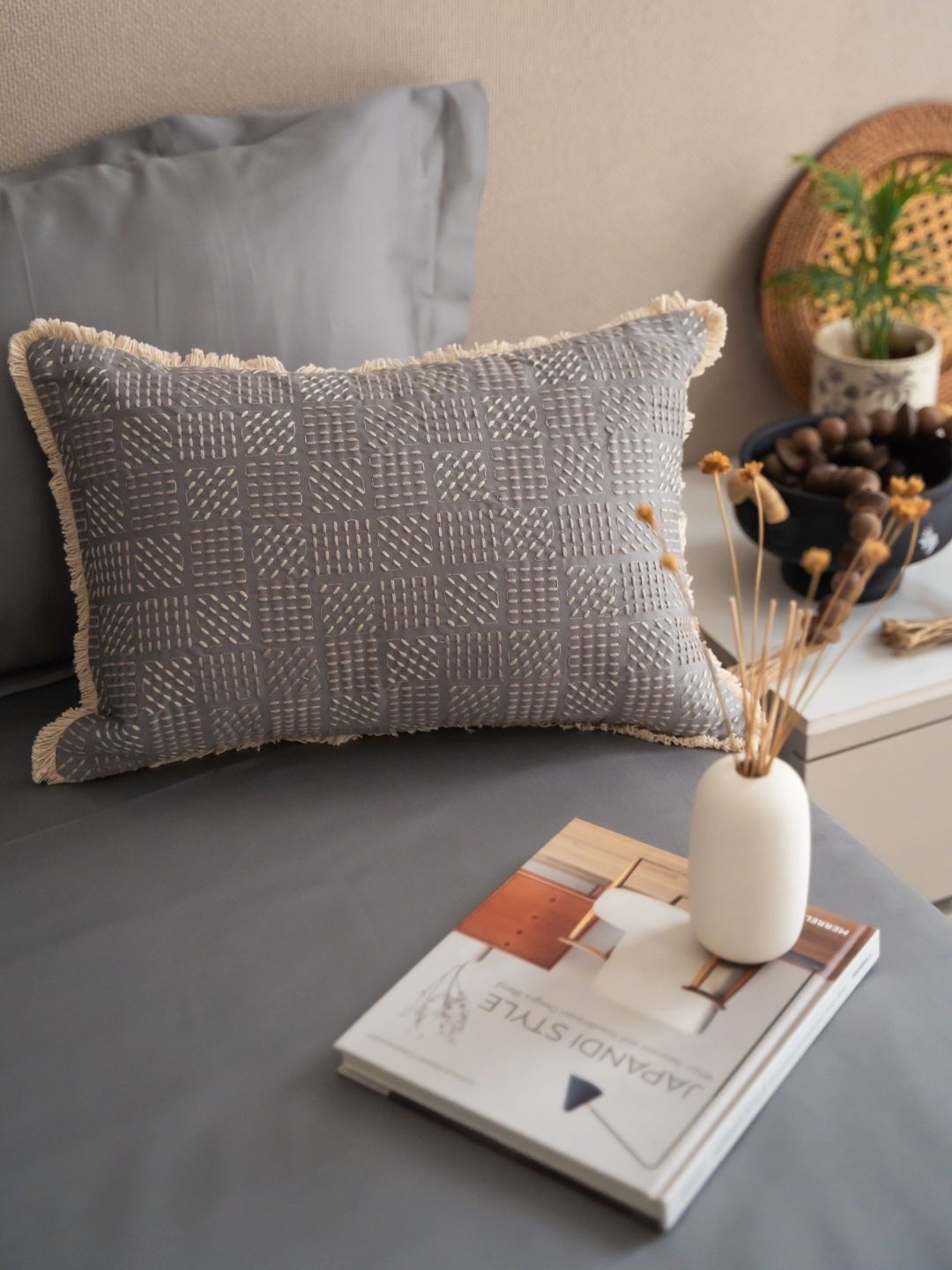 Seraph Slate Treasure Bedsheet Set