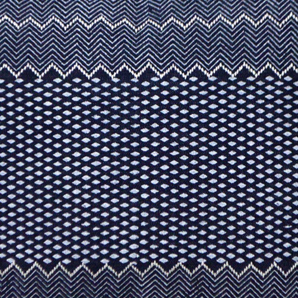 Nebraska Hand Block Printed Denim Decorative Cushion Case Indigo Pillow Cushion Cover 16" X 16"…