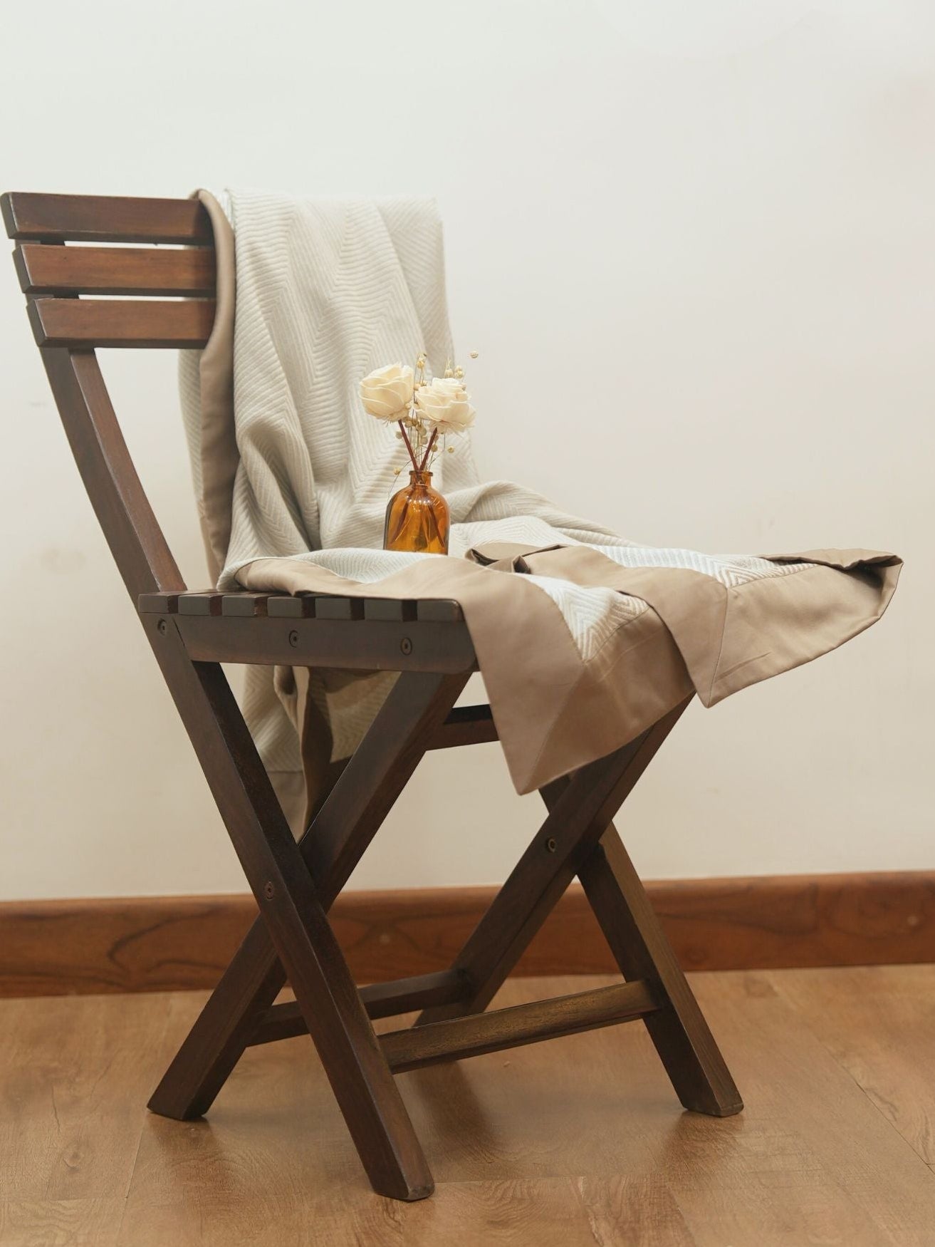 Blue Cashmere Woolen Throw