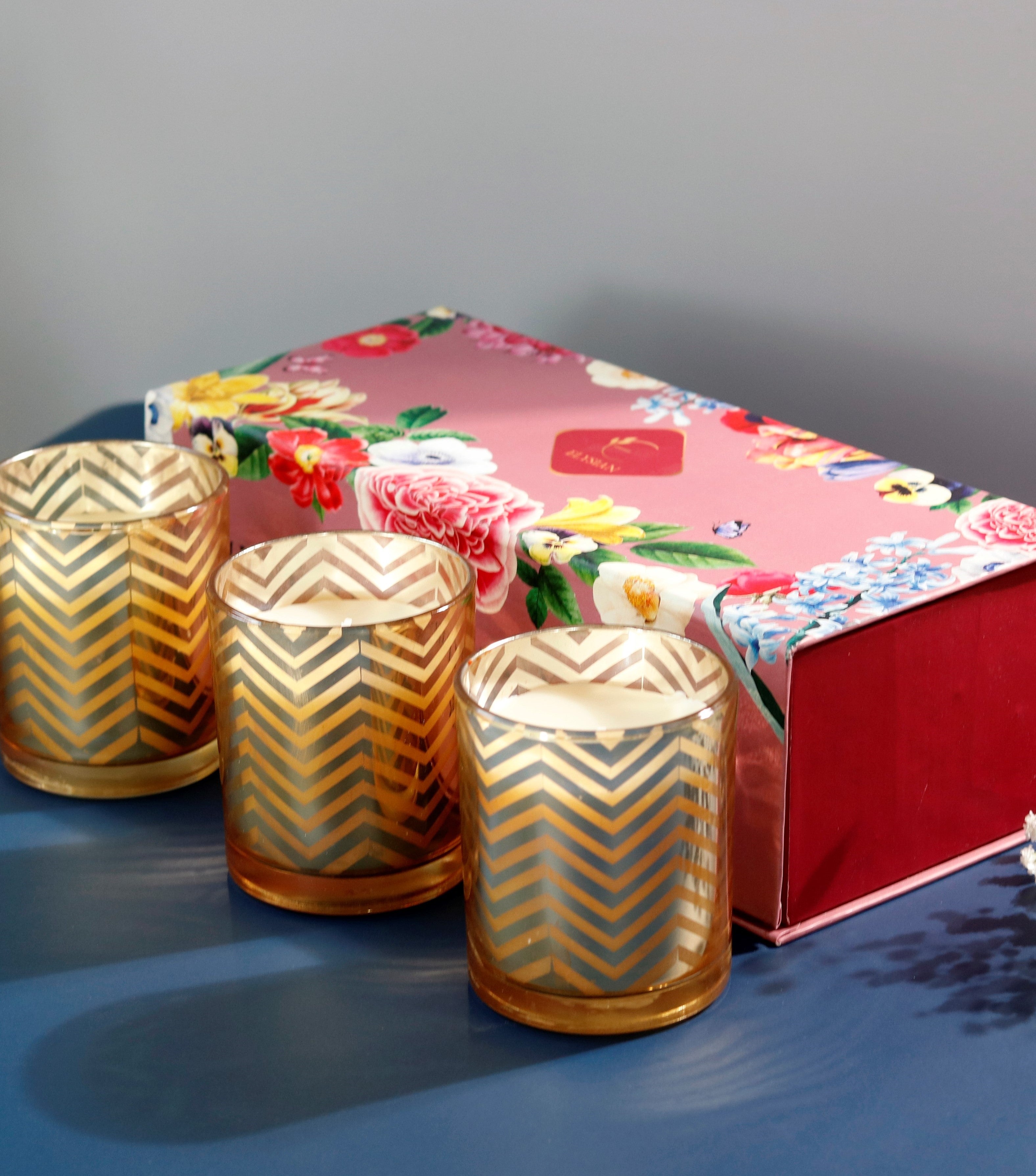 Mehnaaz Candle Set of Three