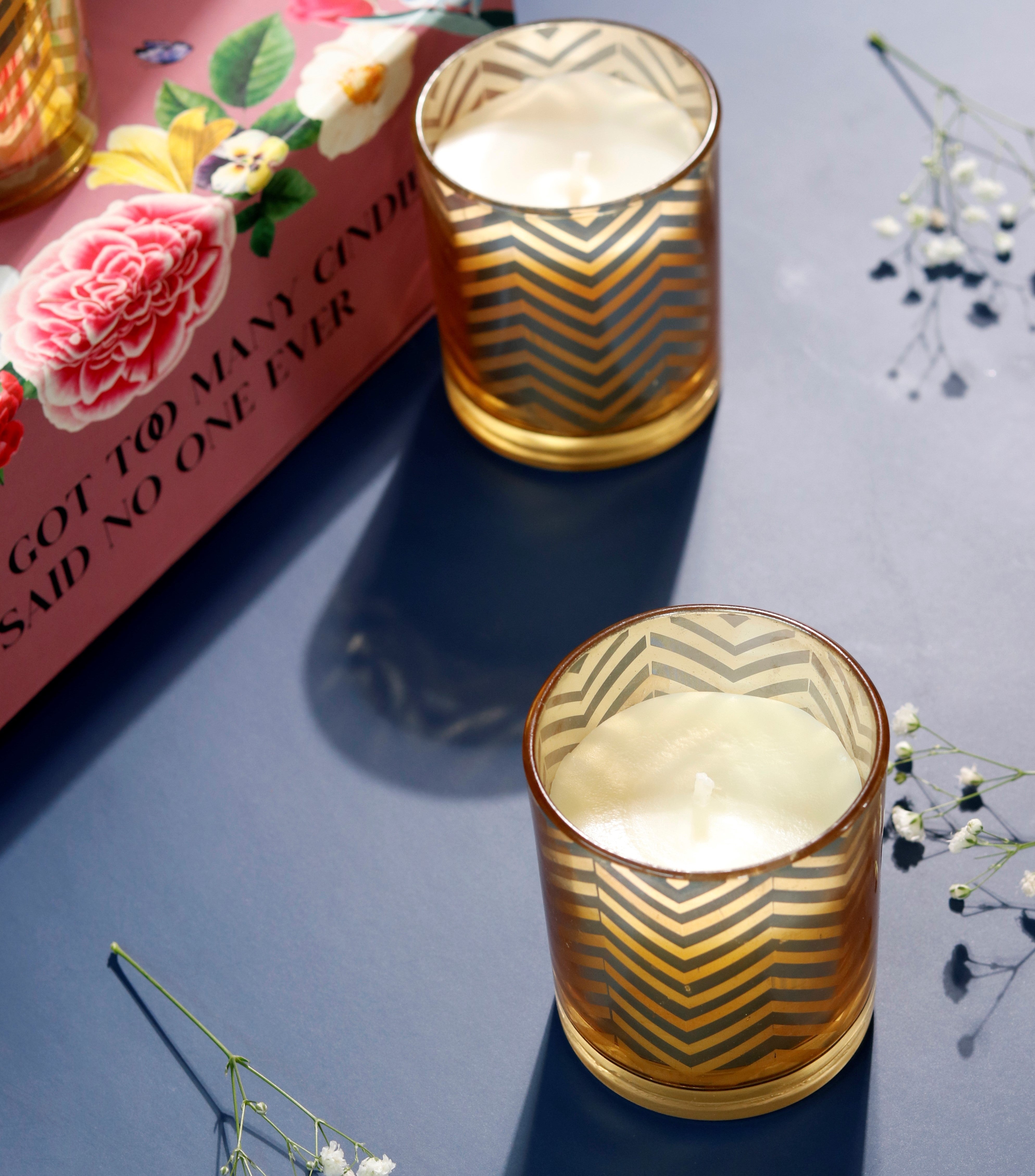 Mehnaaz Candle Set of Three