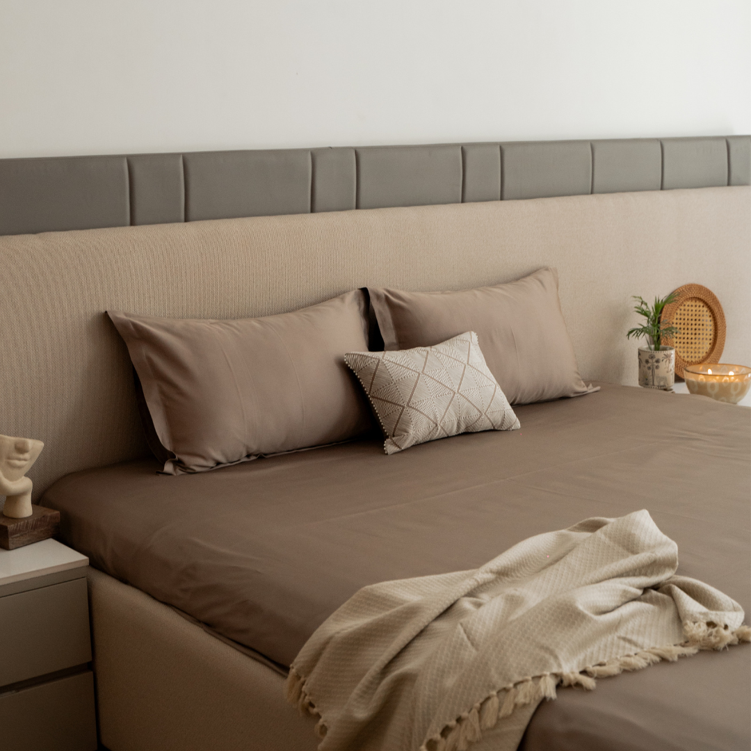 Cascade Mocha Treasure Bedsheet Set