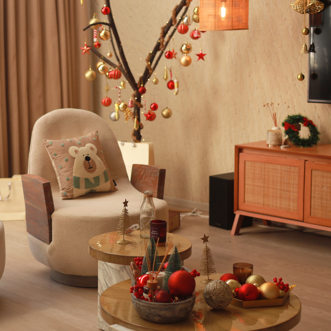 Snuggle Bear Cotton Embroidered Sand Cushion Cover Kids Design 16" X 16"