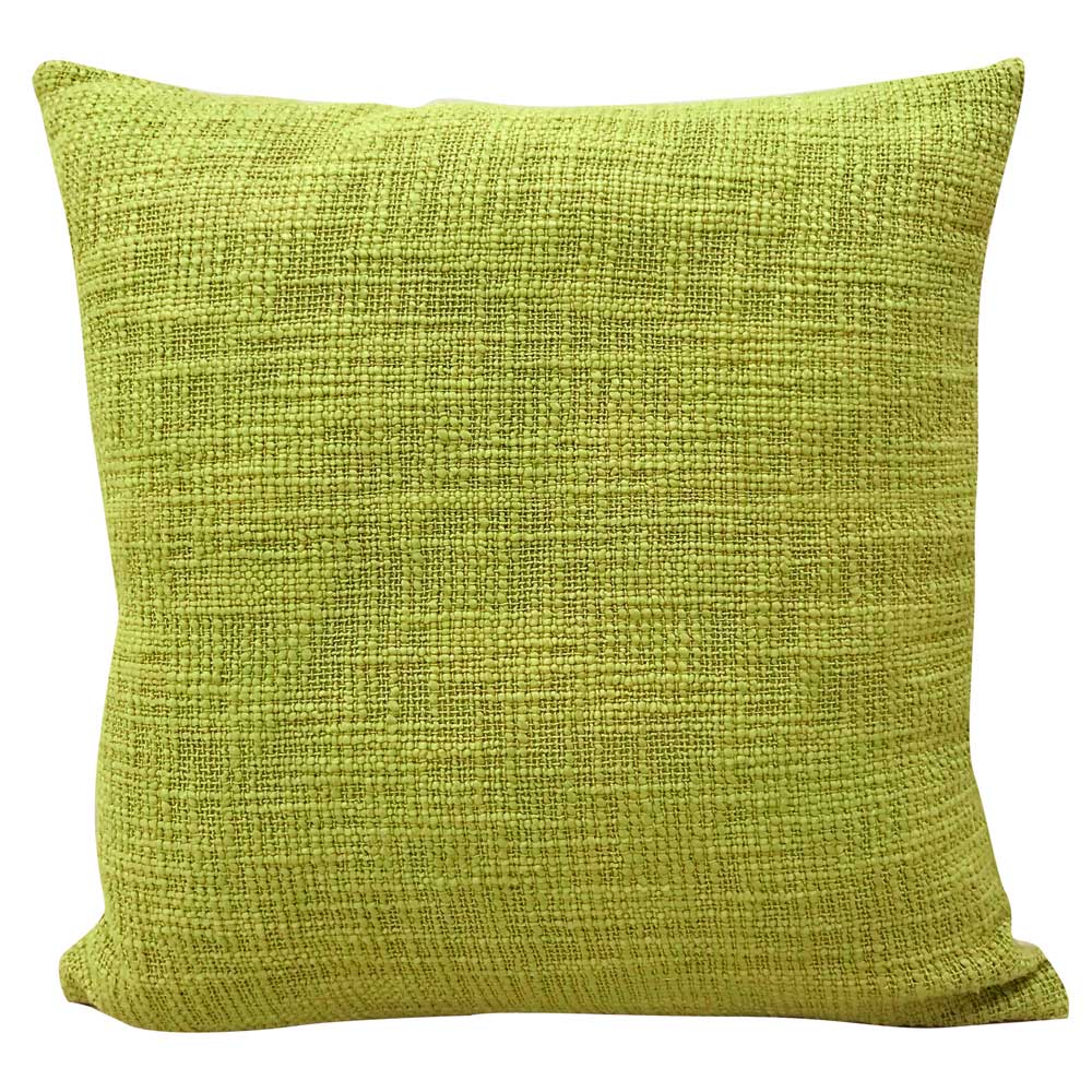 Hand Woven Cushion Covers Green Color (16" X 16")…