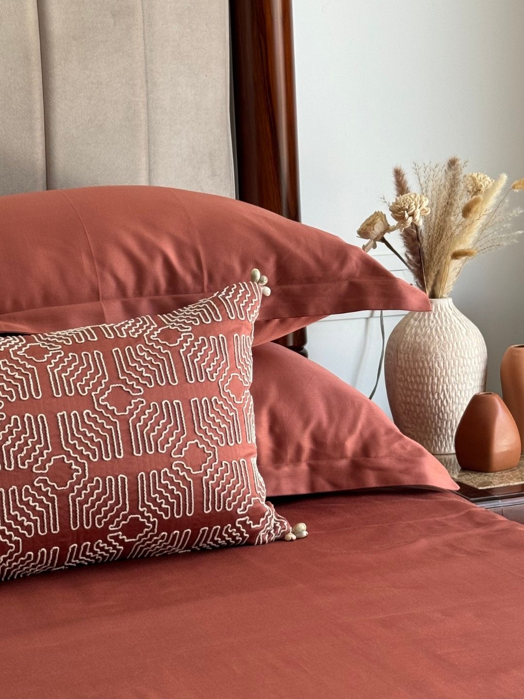 Madrid Terracotta Treasure Bedsheet Set
