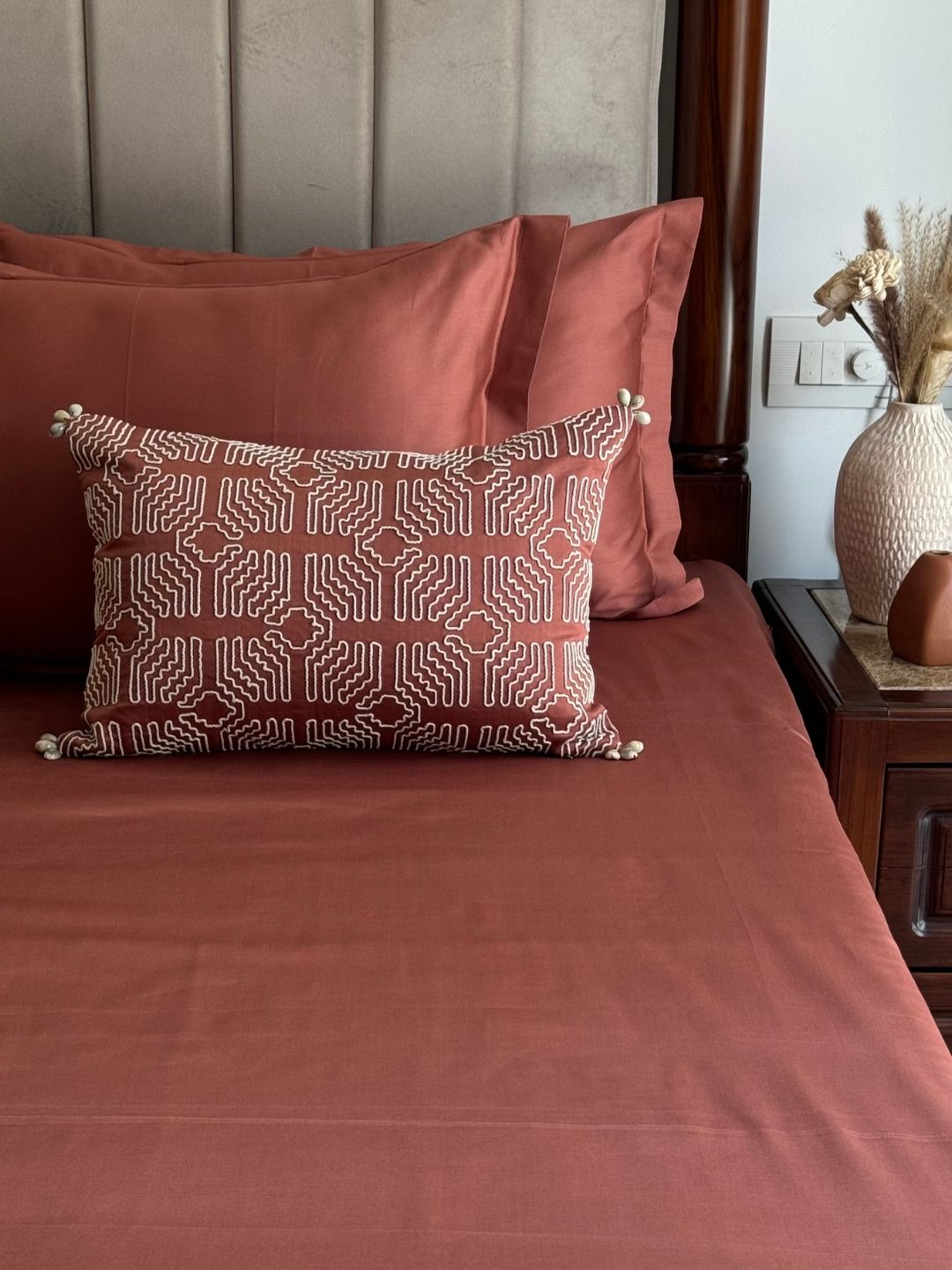 Madrid Terracotta Treasure Bedsheet Set