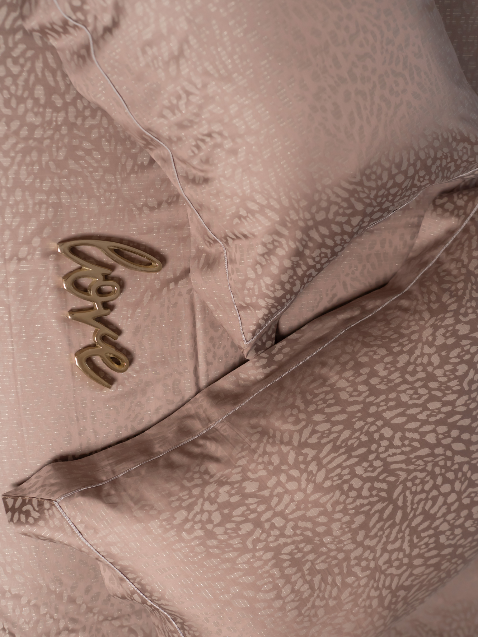 Passion Flower Premium Tencel Jacquard Bedsheet Set with Lace