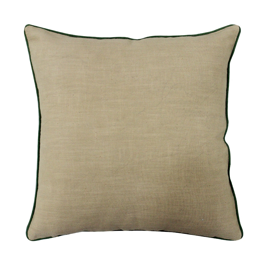 Printed Multi Color Cotton Cushion Covers Multi Color 1 Piece (16" X 16")…