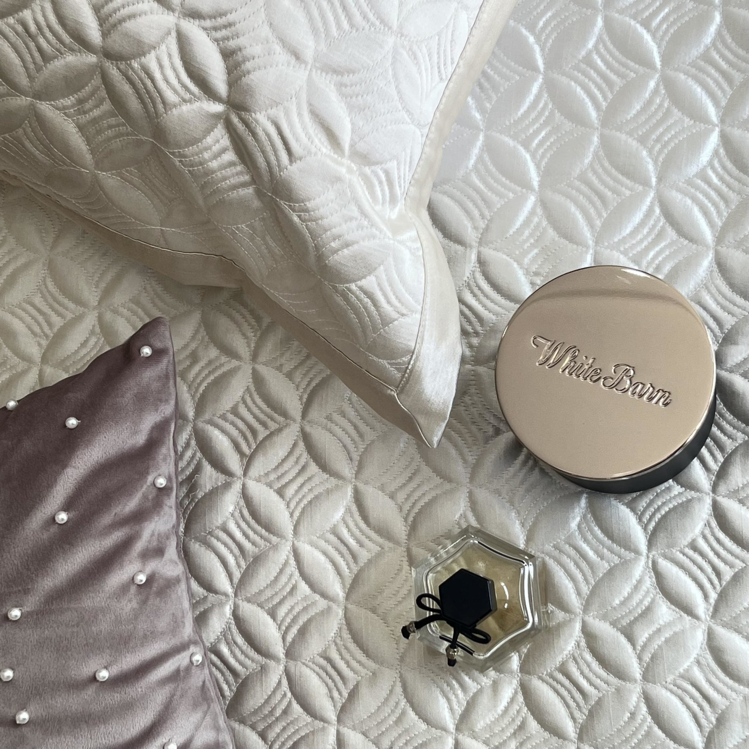Rosetta Ivory Bedspread