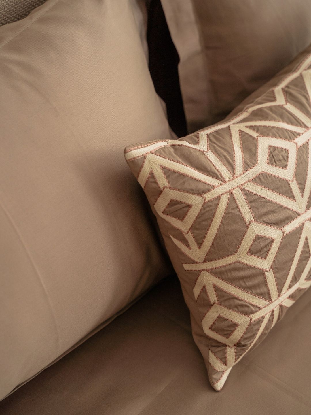 Azure Mocha Treasure Bedsheet Set