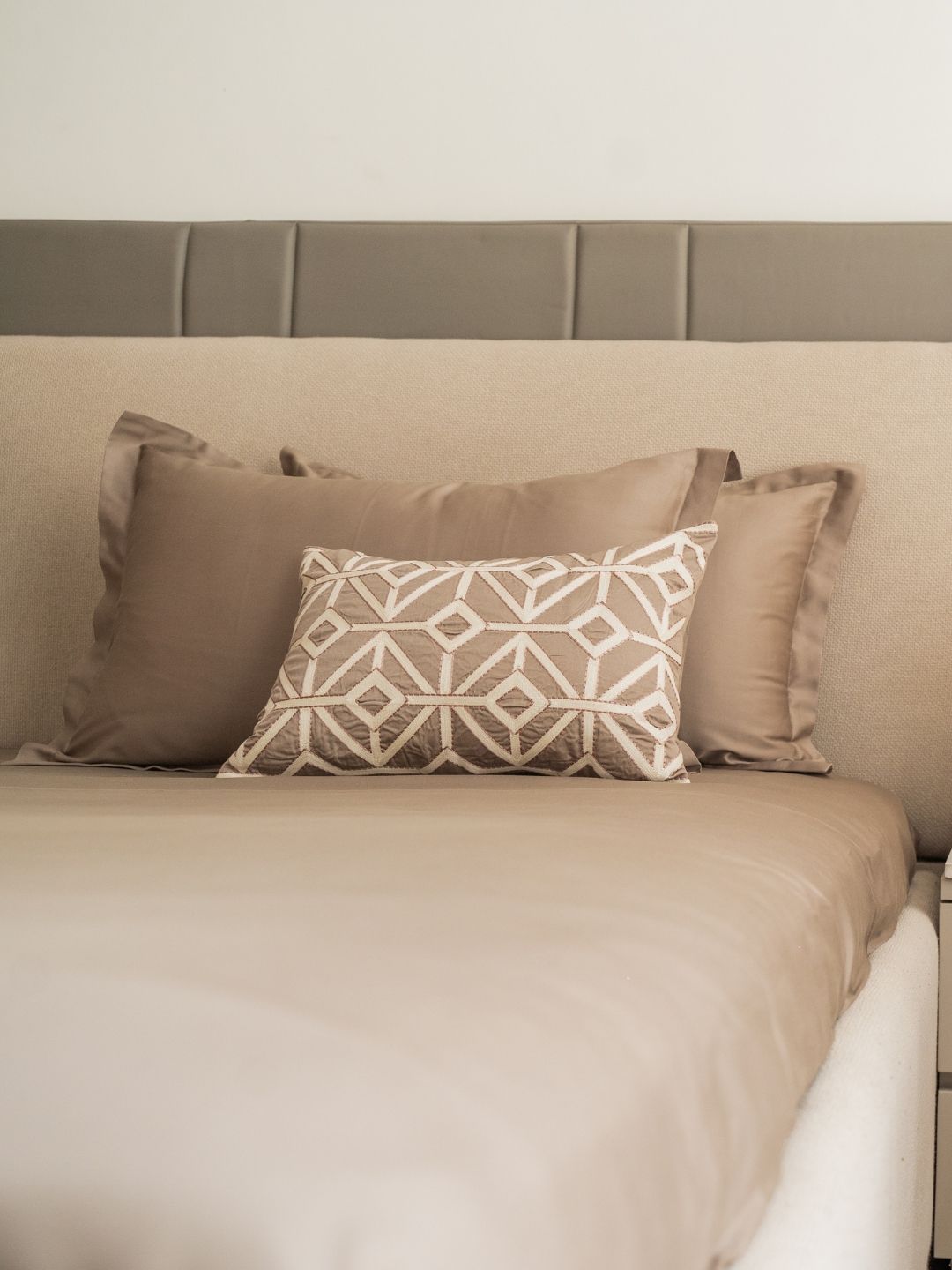 Azure Mocha Treasure Bedsheet Set