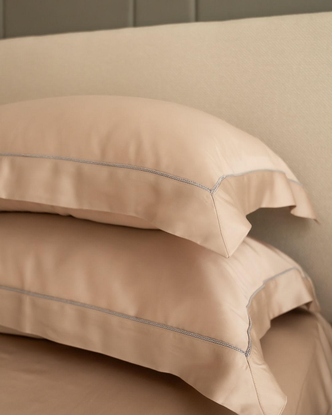 French Rose Tencel Bedsheet Set with Lace