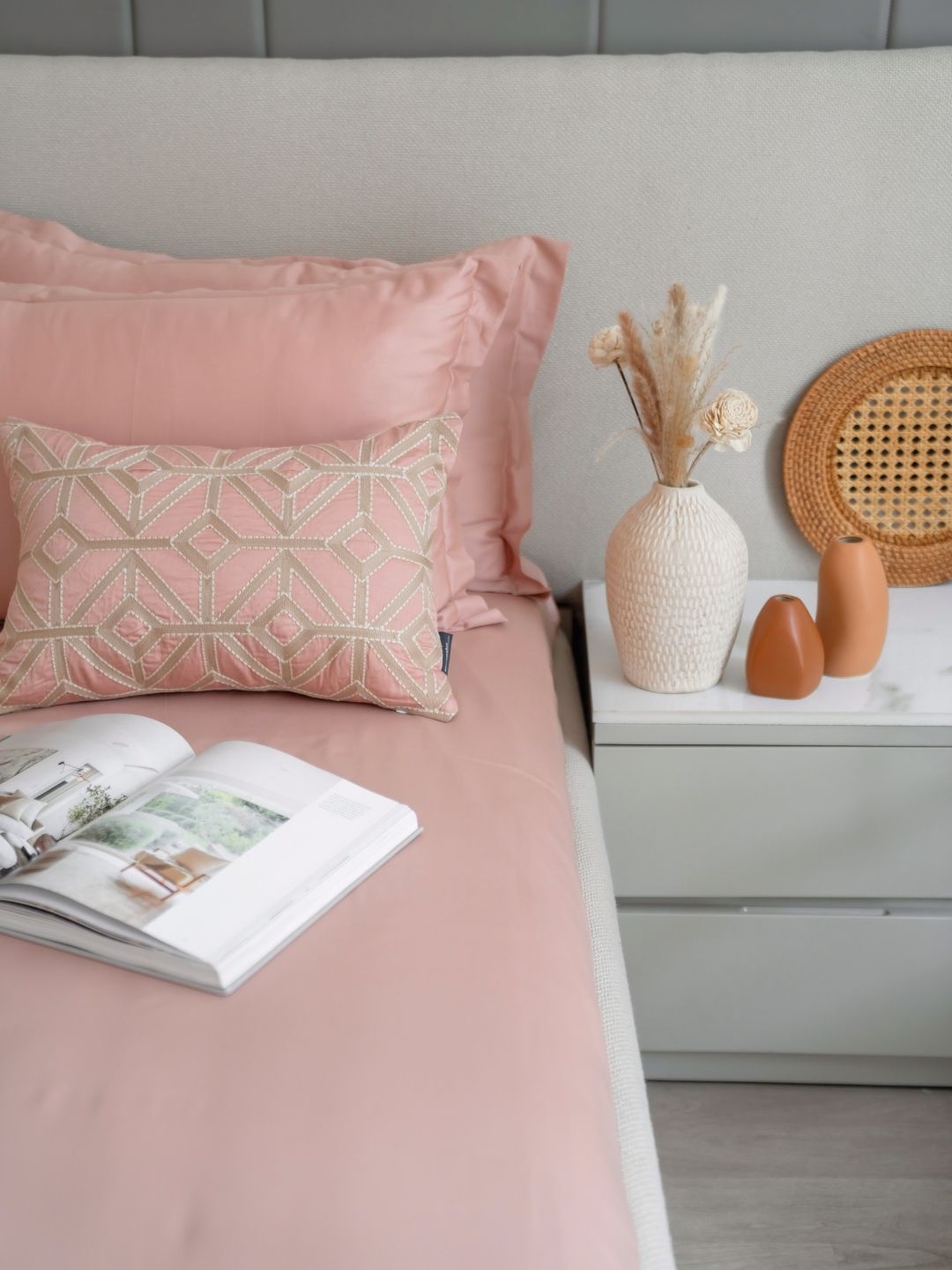 Azure Rose Treasure Bedsheet Set