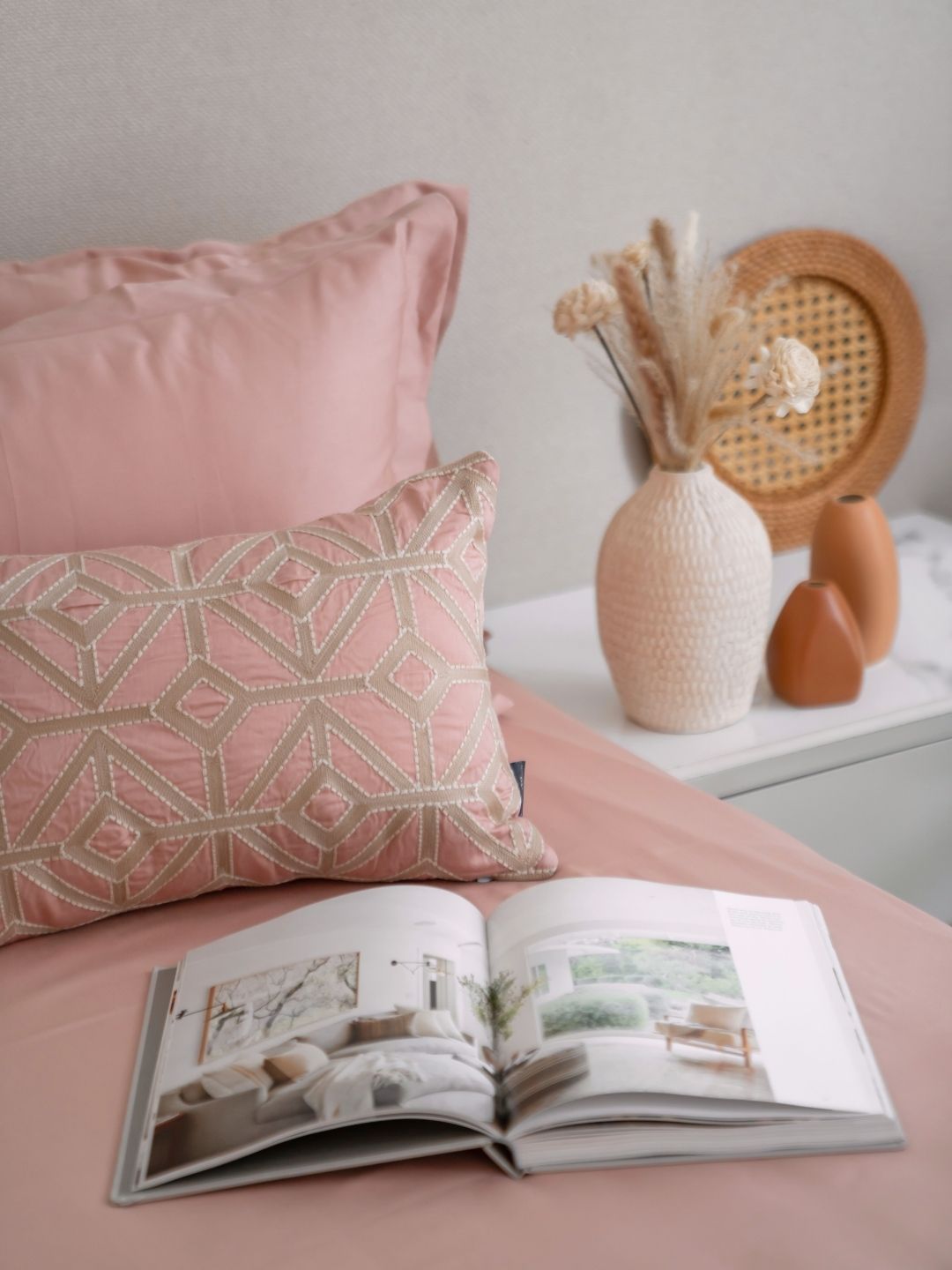 Azure Rose Treasure Bedsheet Set