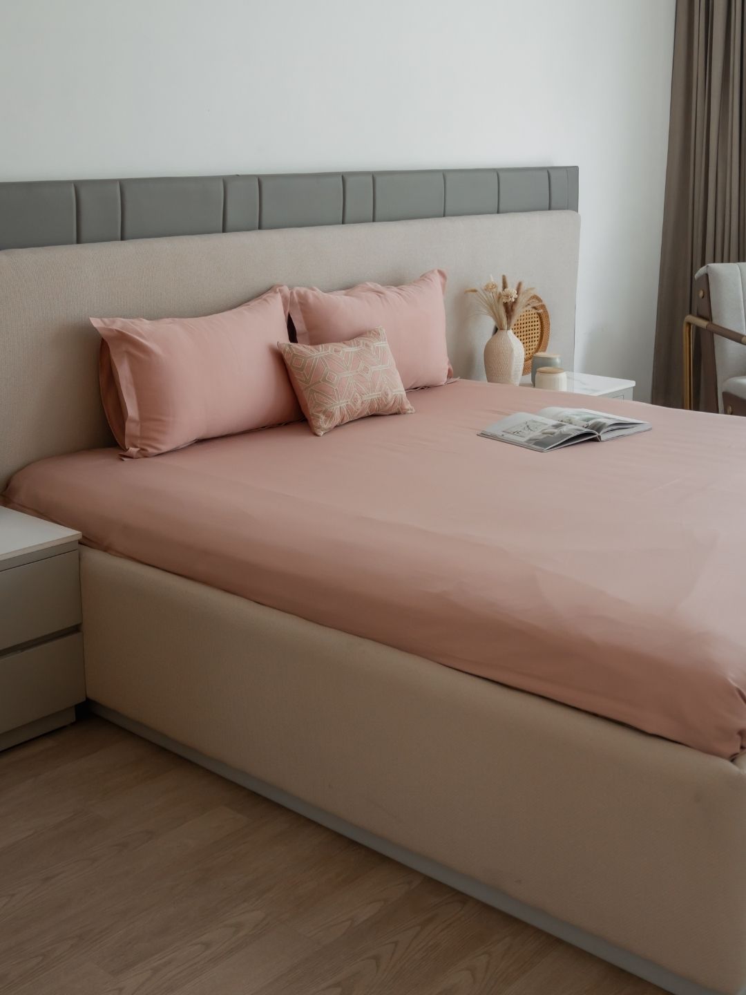 Azure Rose Treasure Bedsheet Set