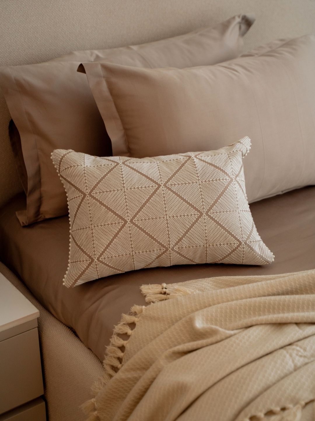 Cascade Mocha Treasure Bedsheet Set