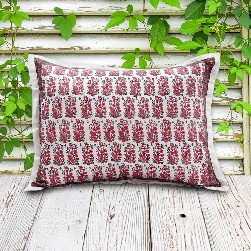 Sadyaska Phool Bandi Floral Cushion Covers 20" X 26" Home Decor Bedroom, Living Room, Car, Sofa Cushion Case