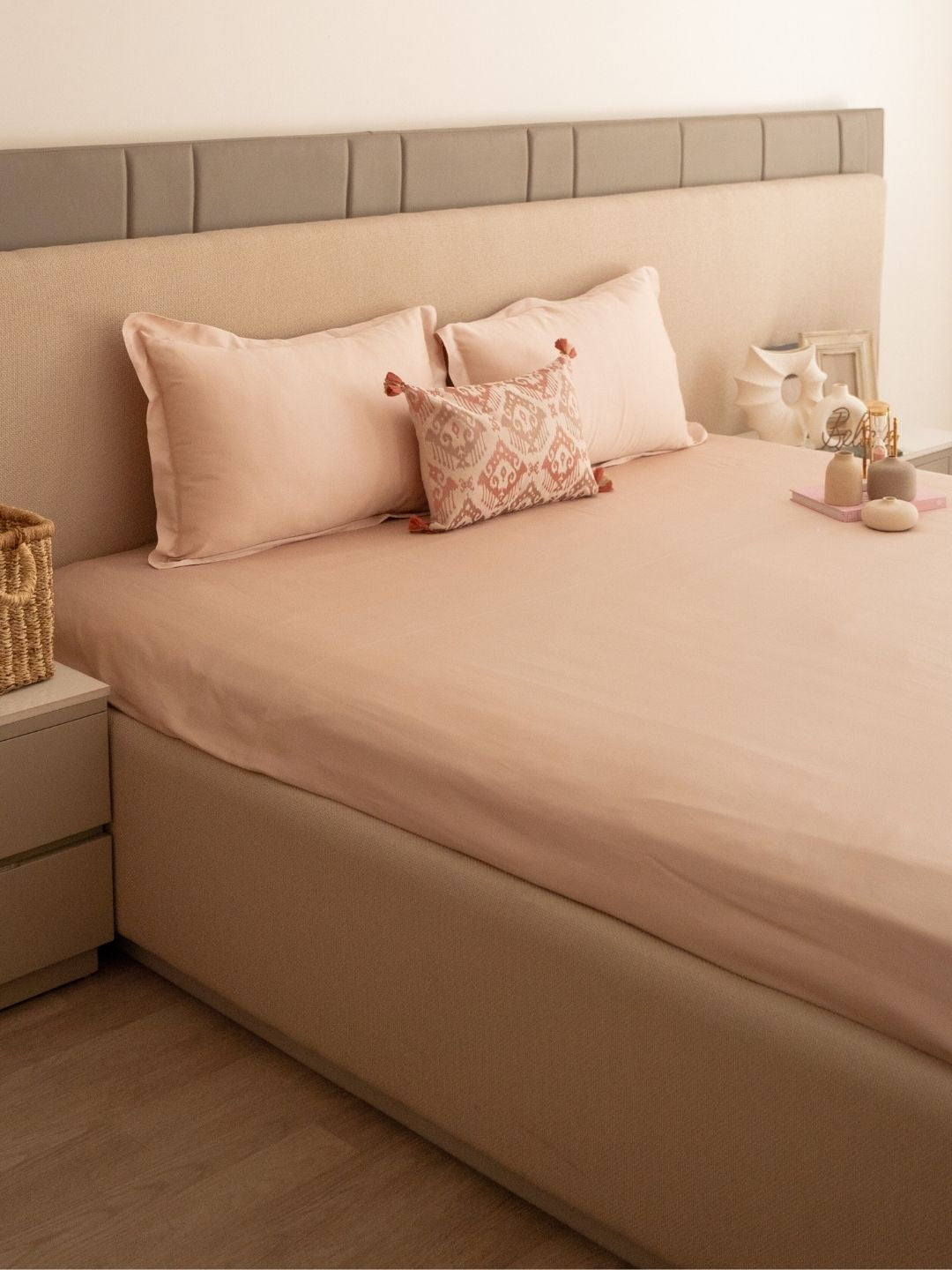 Perth Buff Treasure Bedsheet Set