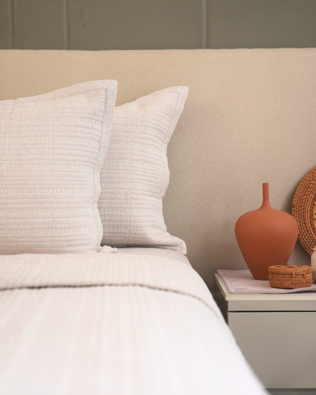 Aurelia Beige Bedding Set (11 PC Set)