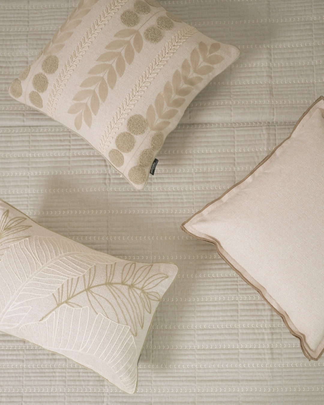 Aurelia Grey Quilted Bedspread Set
