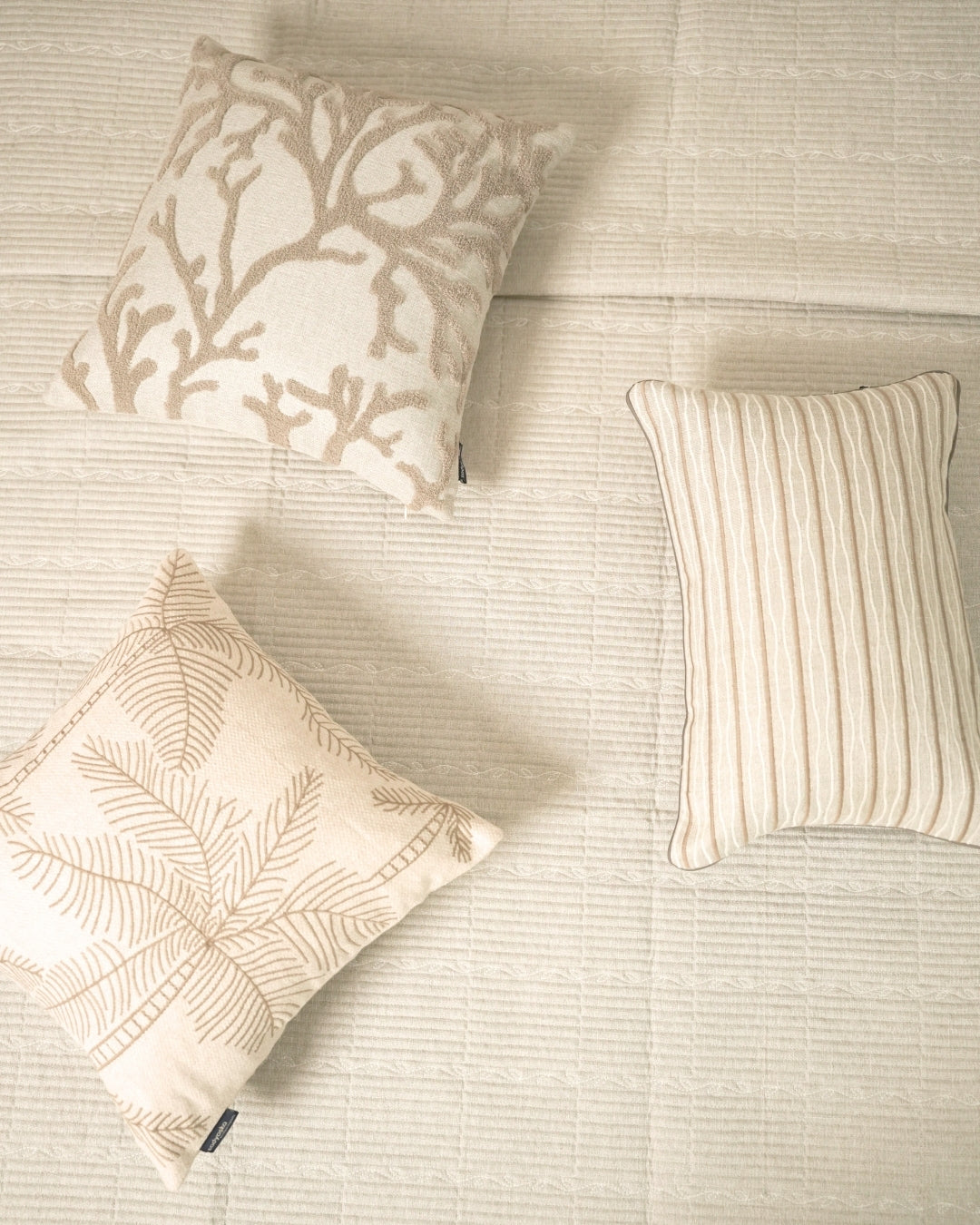 Blossom Grey Bedding Set (11 PC Set)