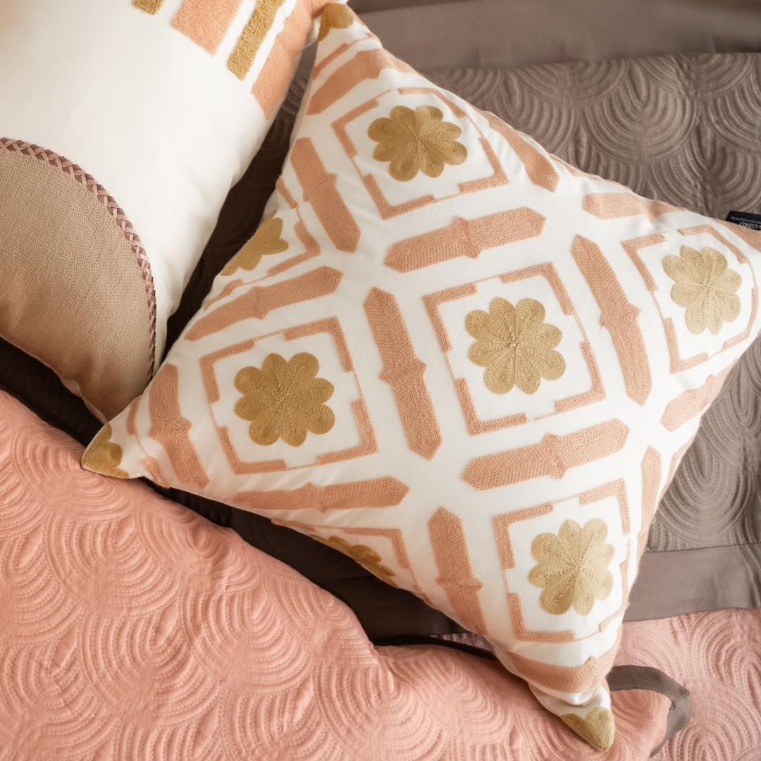 Candy Land Coral and Taupe Kids Bedding Set (10 PC Set)