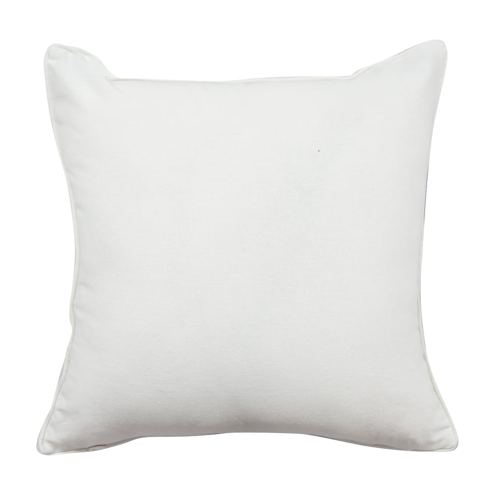 Black & White Cotton Cushion Cover 16x16 Screen Printed Geometric Cushion Pillowcase…