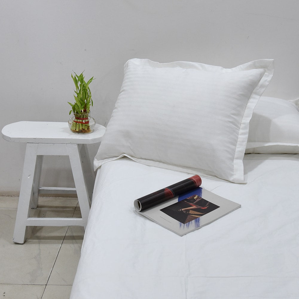 Cotton Stripe Pillow Cover 21x 27 Inches