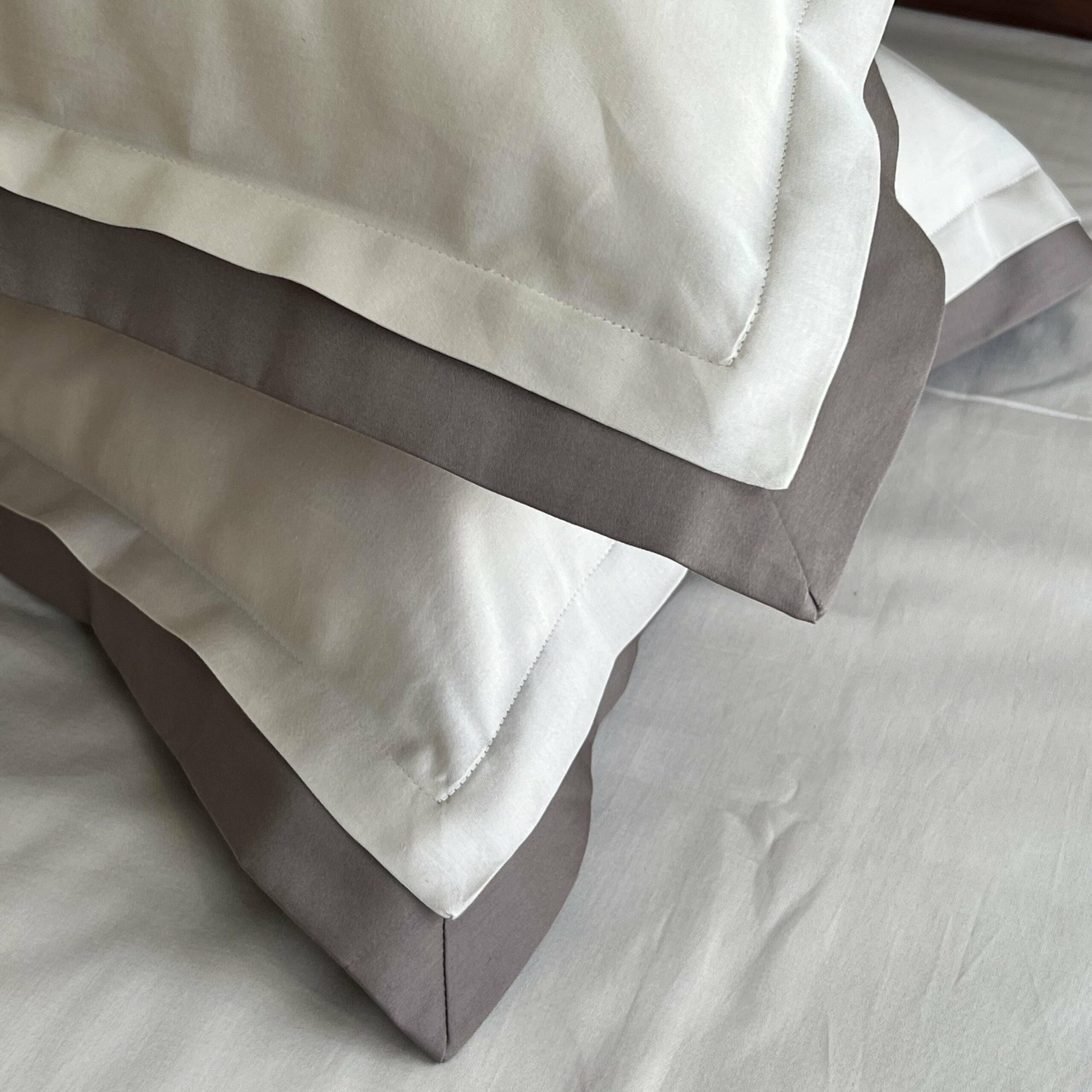 Oats Beige Taupe Duplex Bedsheet