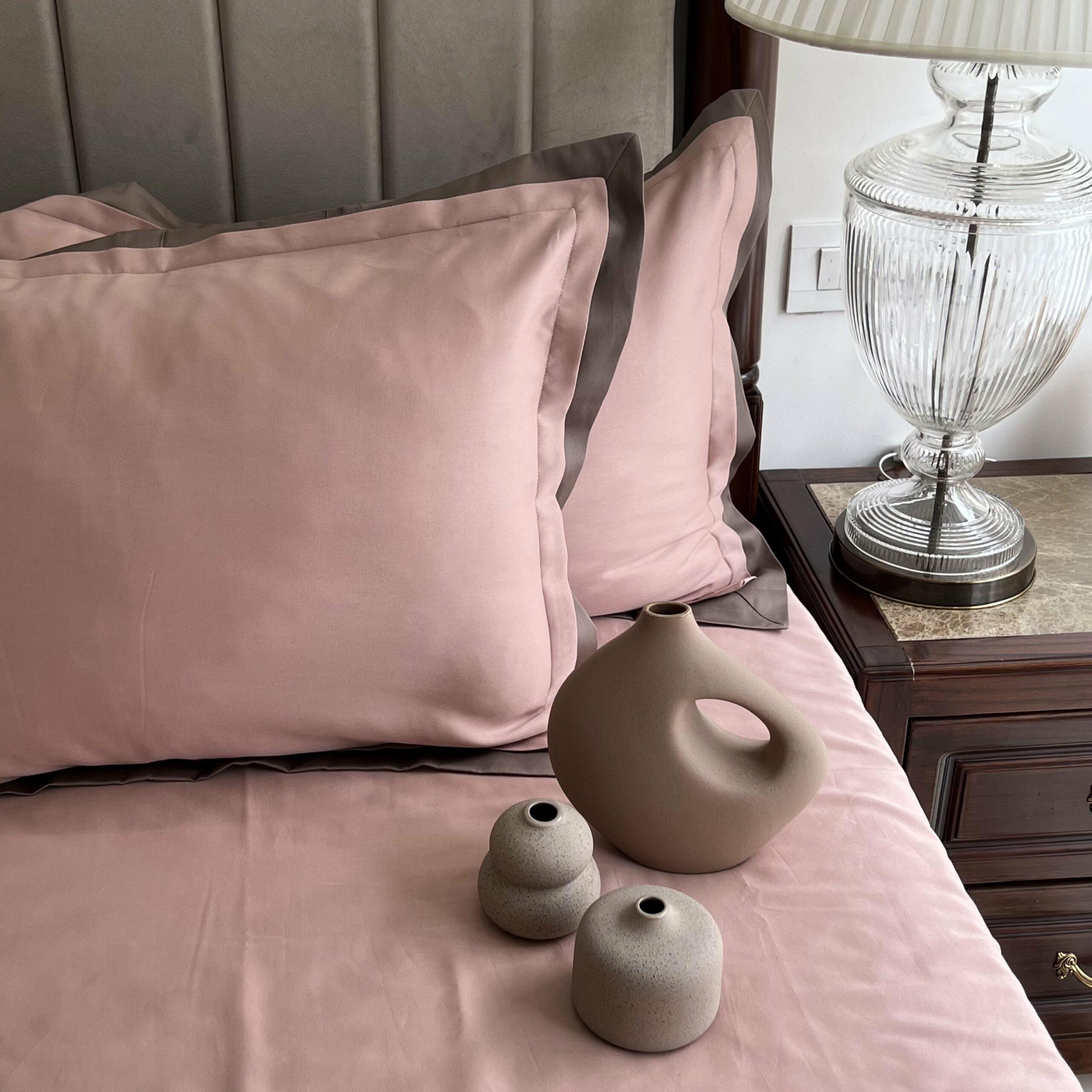 Rose Taupe Duplex Bedsheet