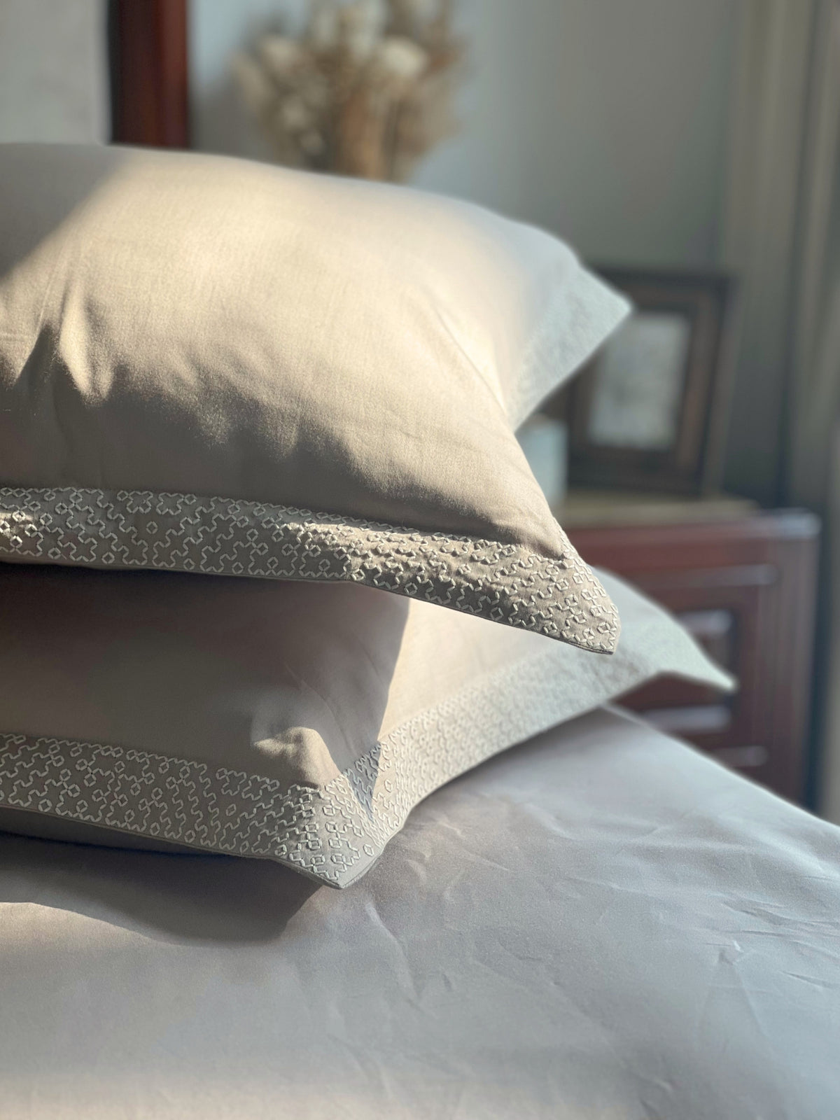 Eden Beige Bedsheet Set