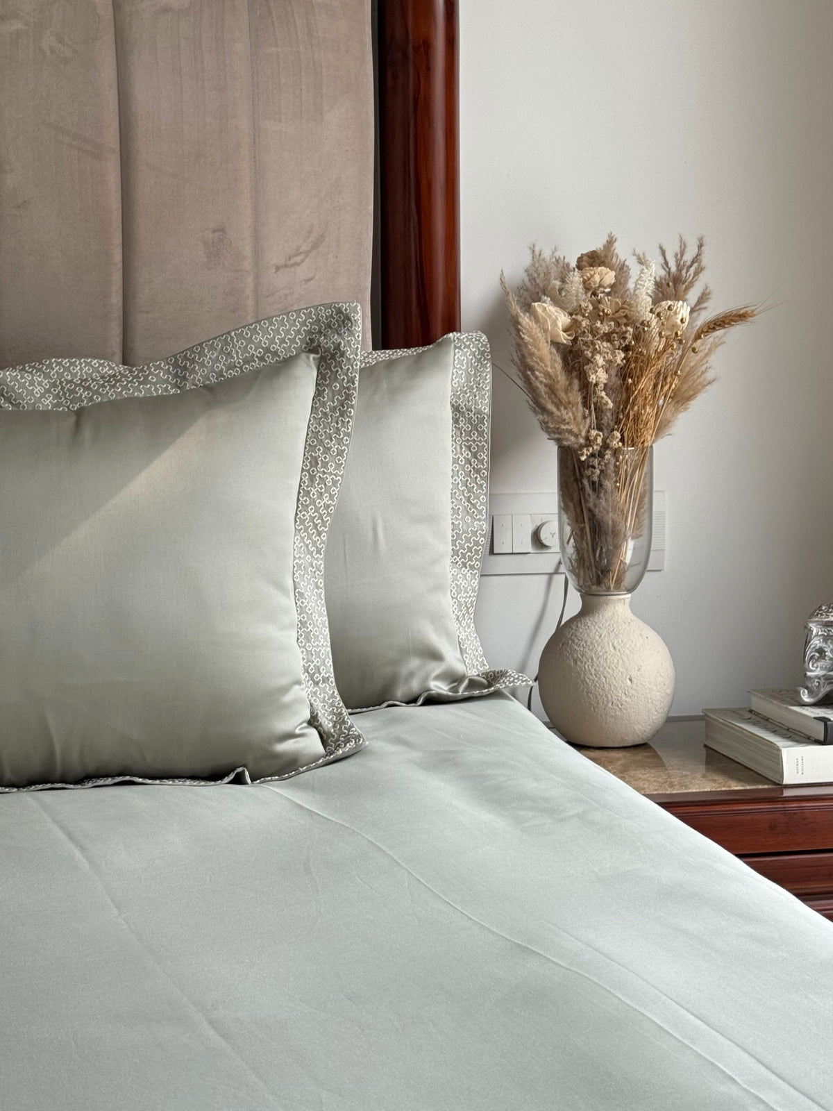 Eden Sage Green Bedsheet Set