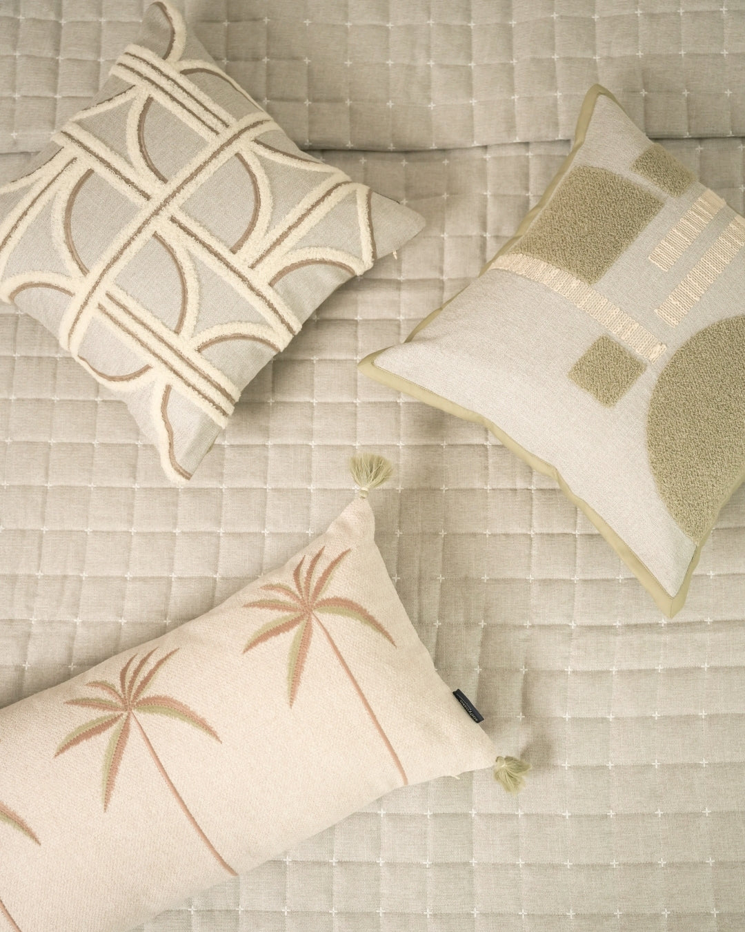 Elan Grey Bedding Set (11 PC Set)