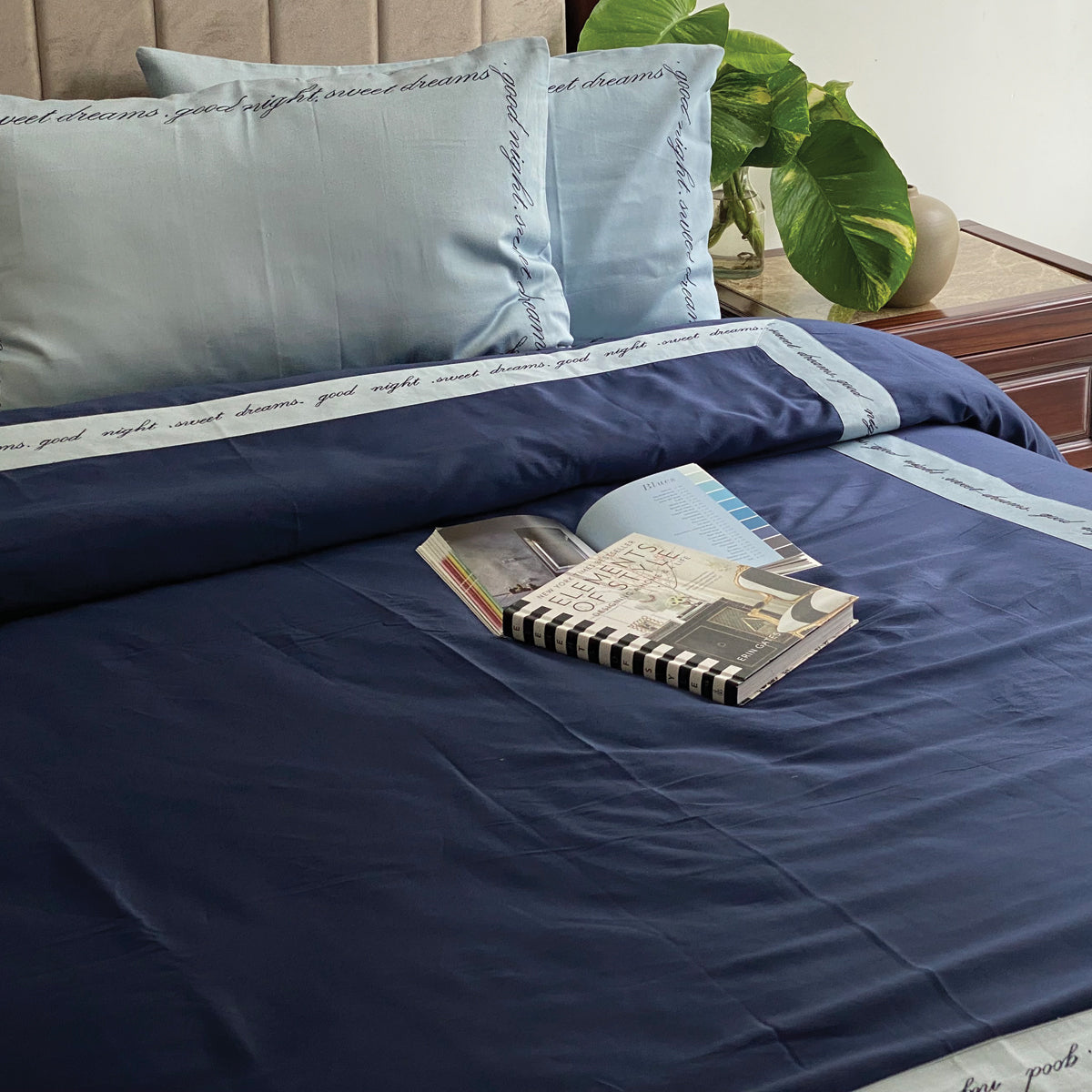 Good Night Sweet Dreams Alpha Duvet Cover Set