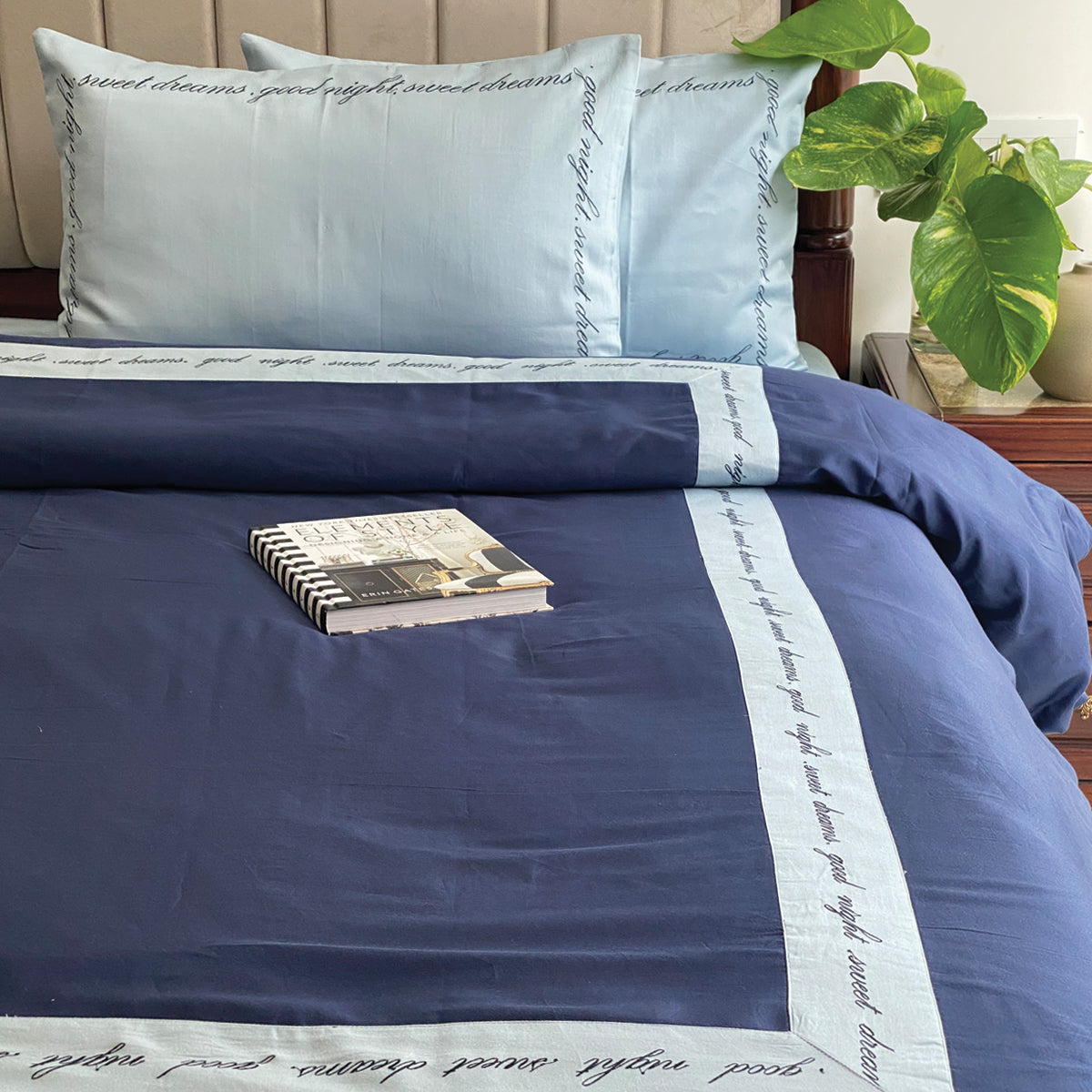 Good Night Sweet Dreams Alpha Duvet Cover Set