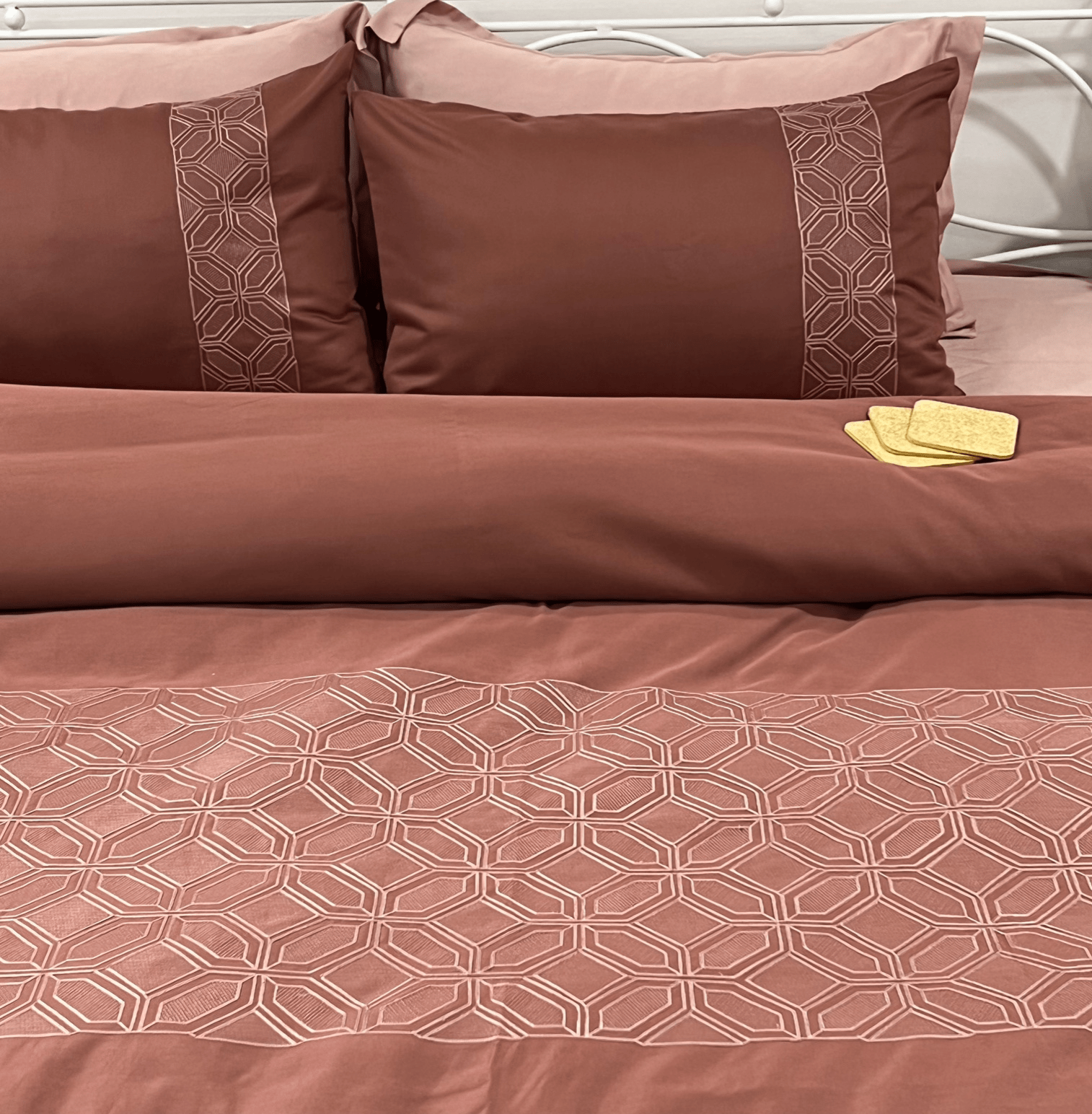 Arc Blush Syona Duvet Cover Set