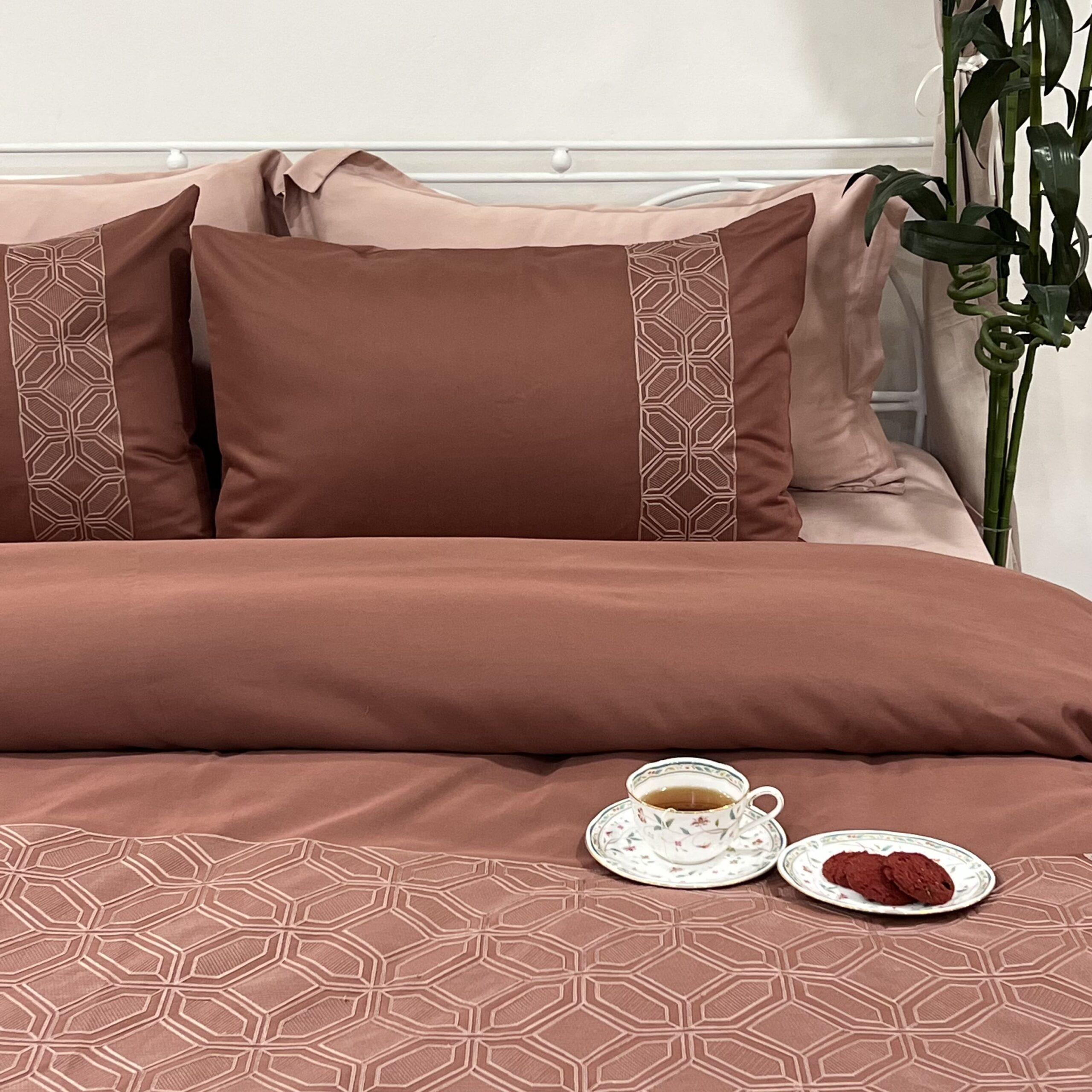 Arc Blush Syona Duvet Cover Set