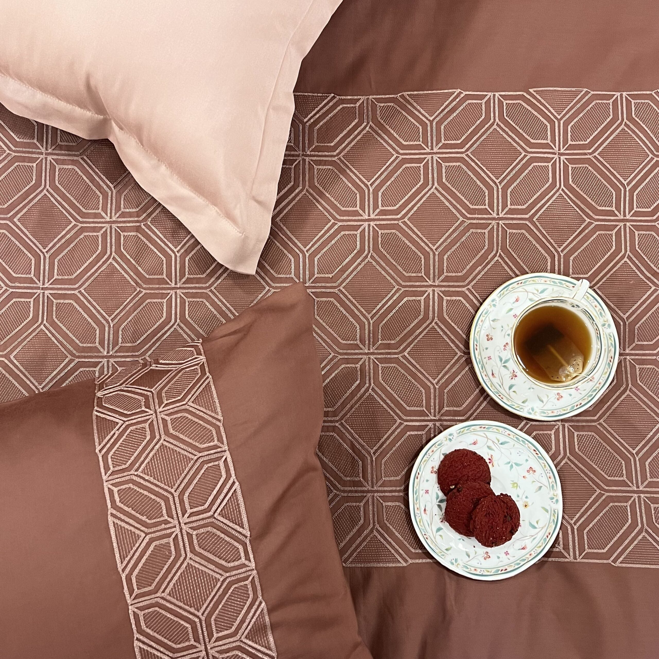 Arc Blush Syona Duvet Cover