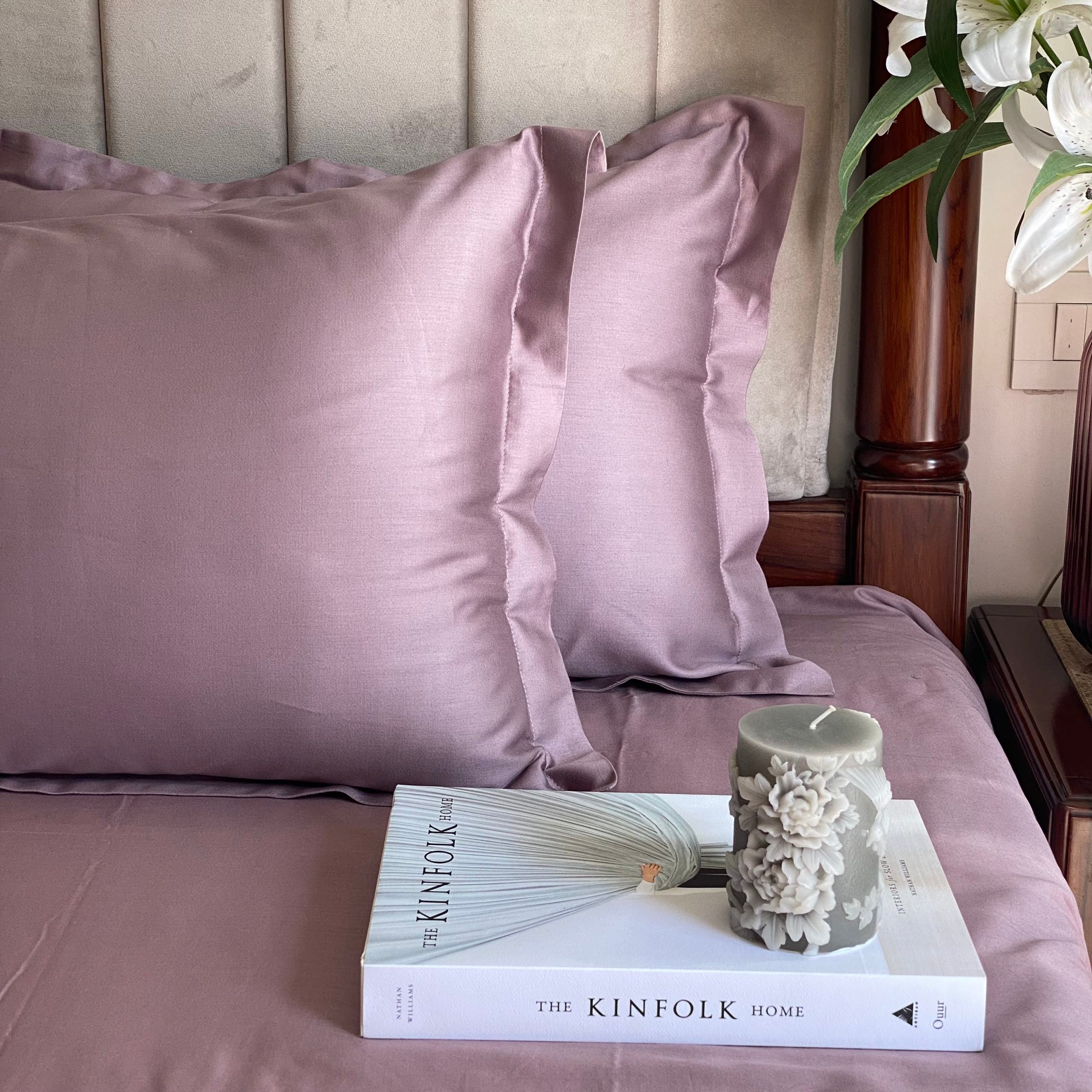 Luxe Old Rose Bedsheet