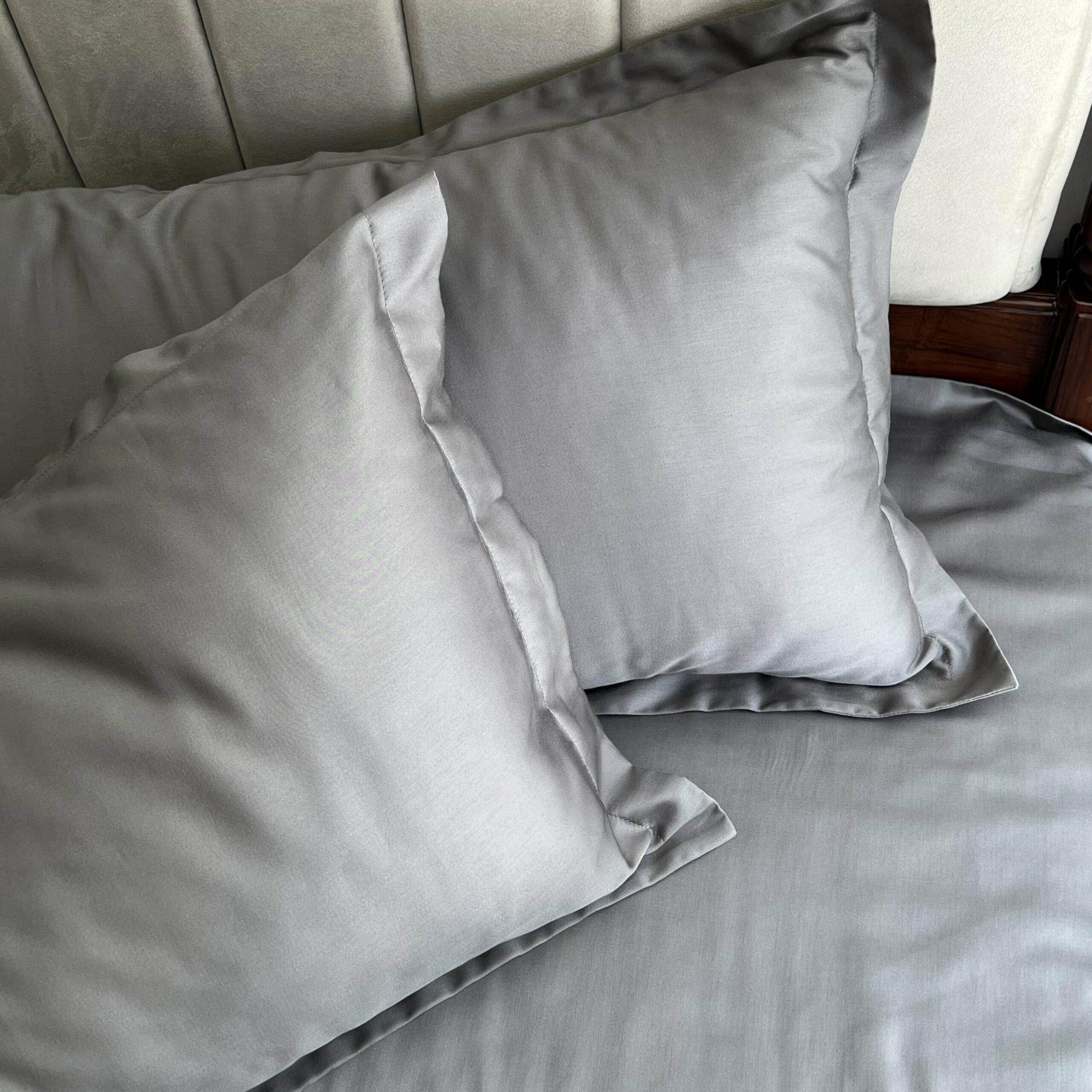 Sadyaska Elephant Grey Pillow Covers (Set of 2)