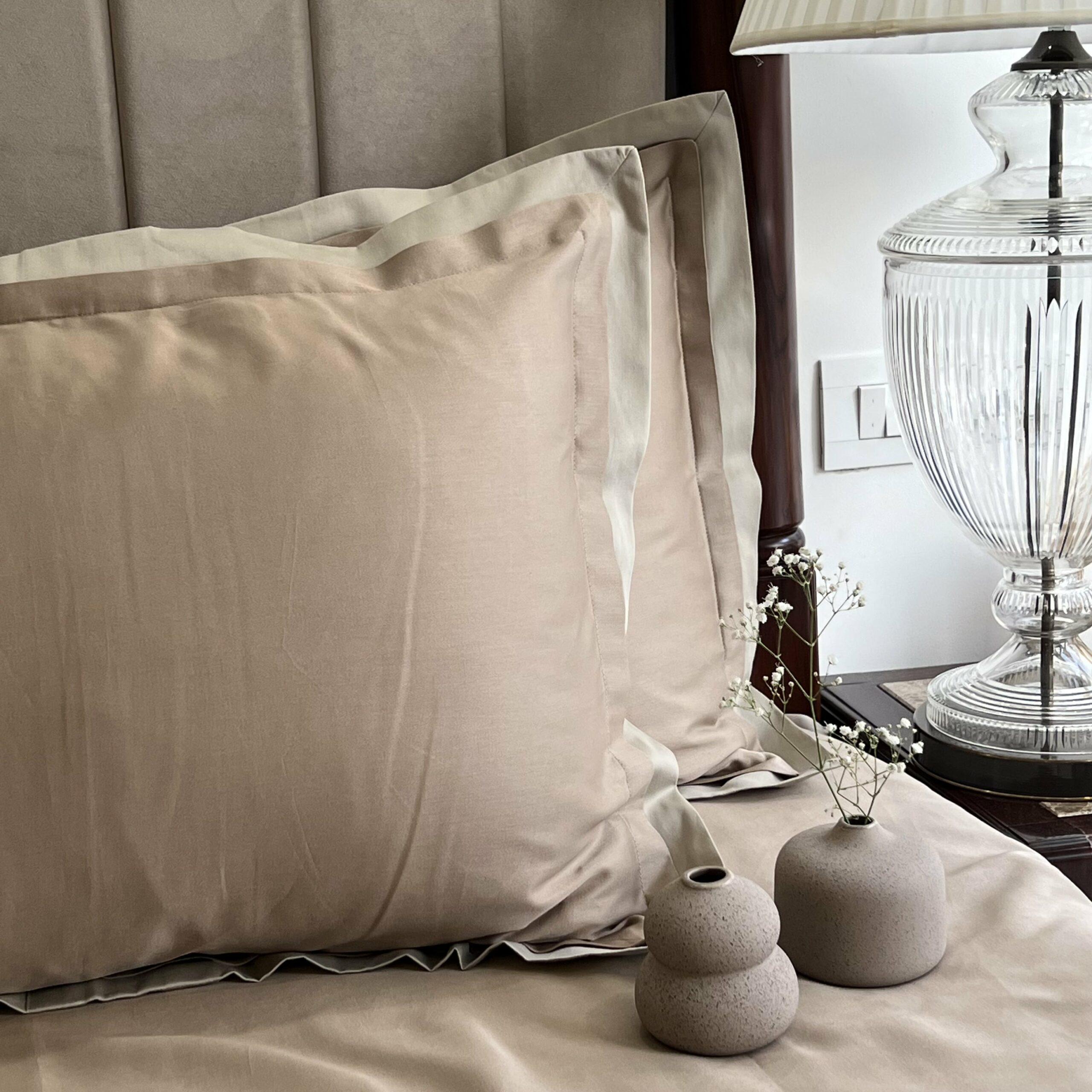 Sand Beige Duplex Bedsheet