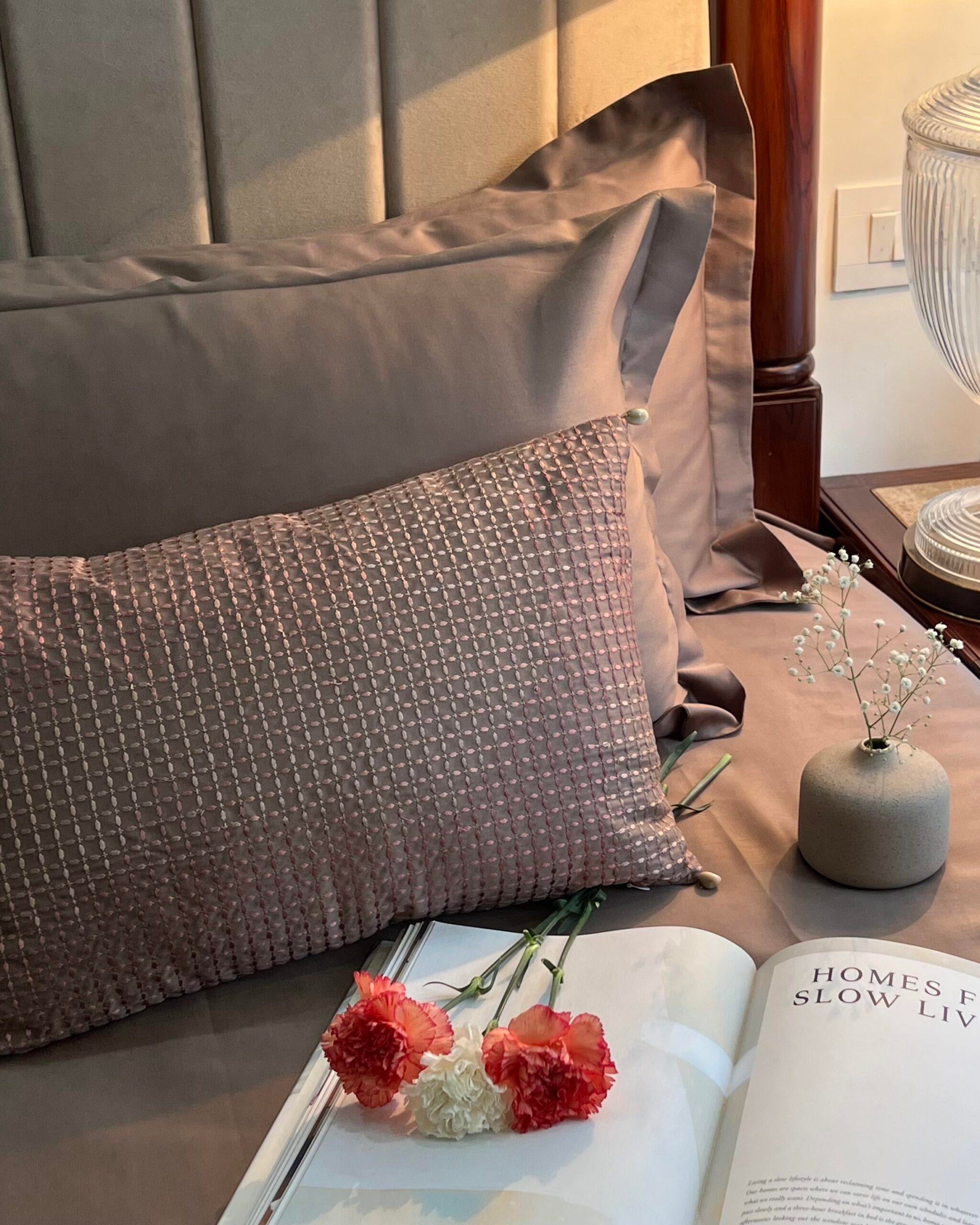 Moonshine Taupe Treasure Bedsheet