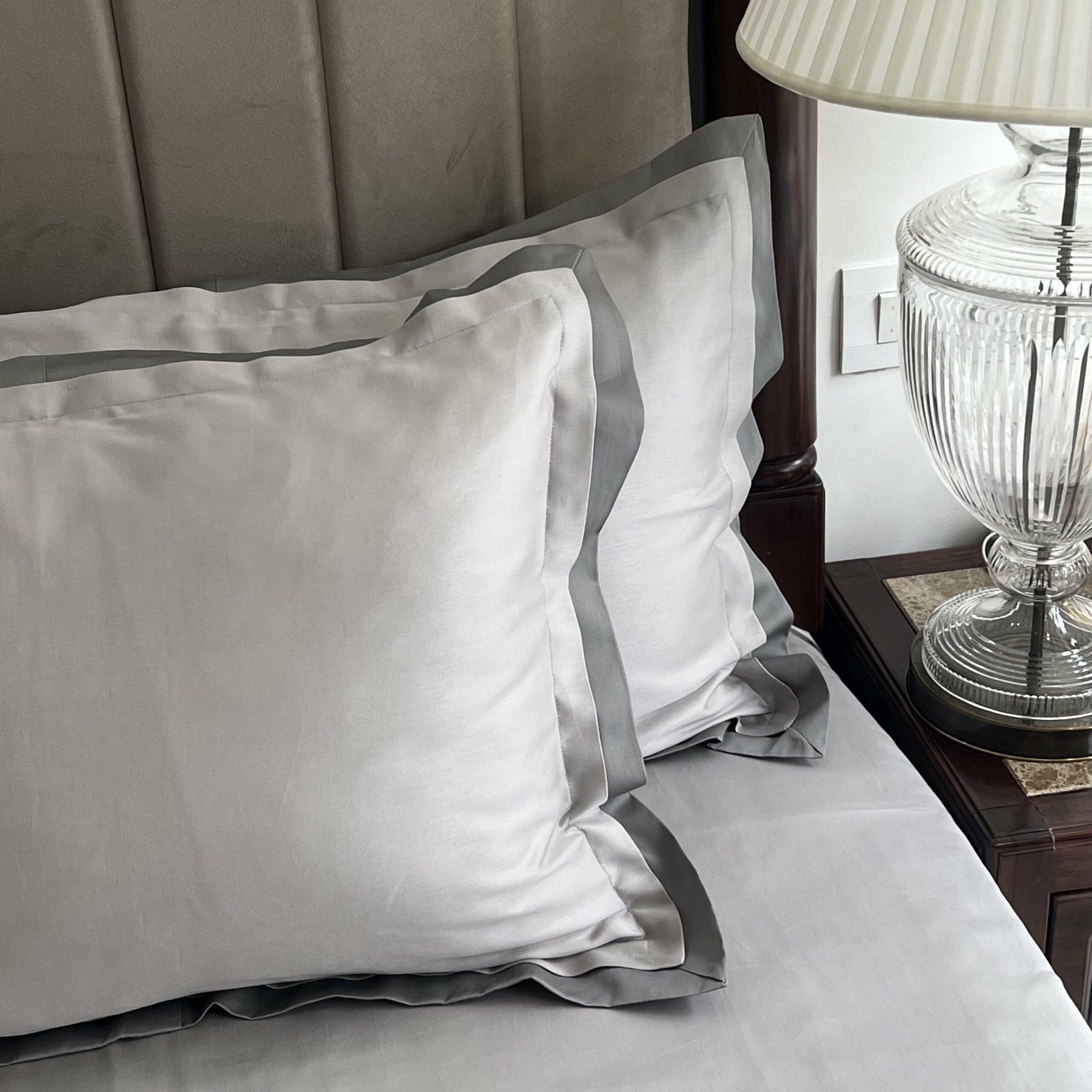 Pearl Grey Slate Duplex Bedsheet