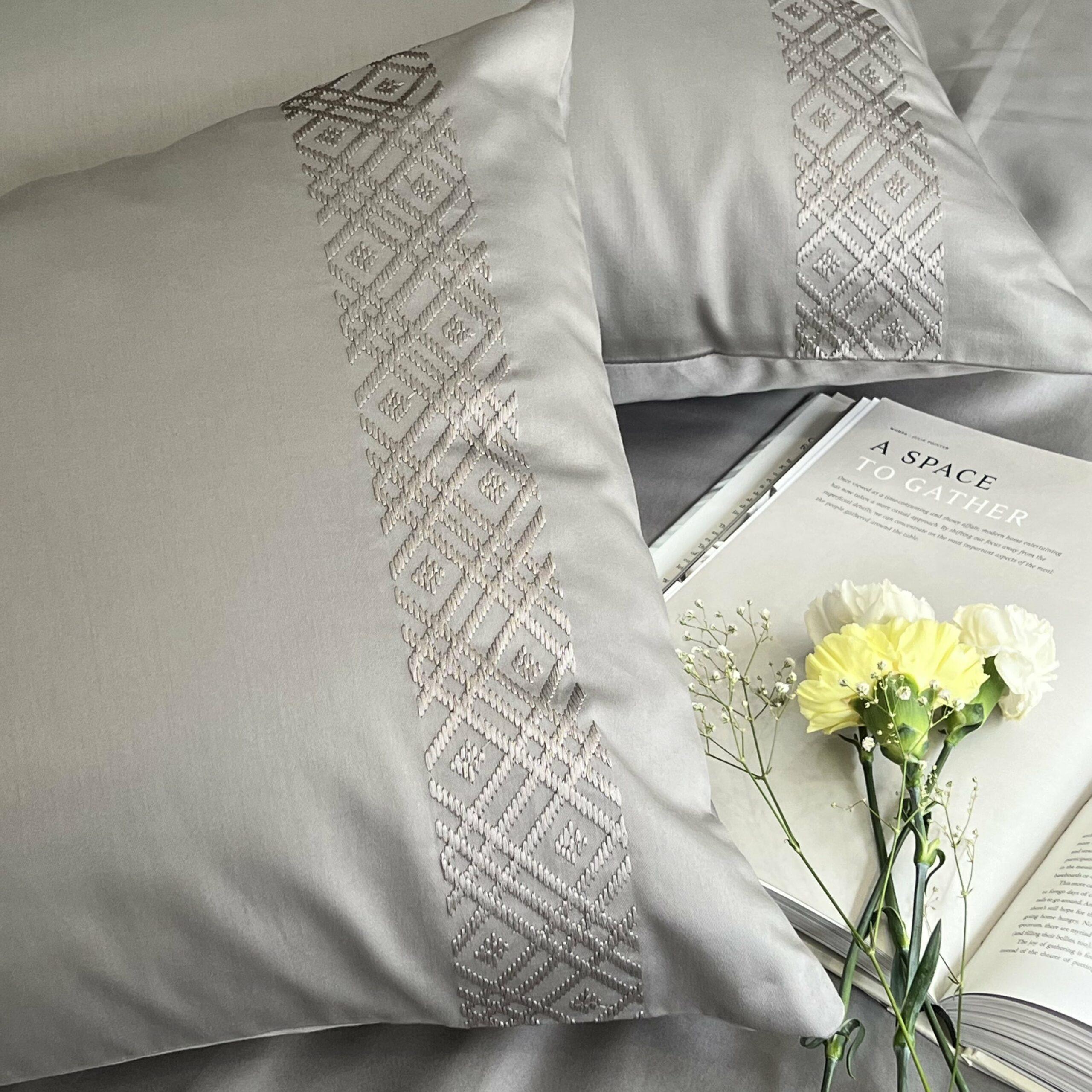 Classic Slate Dreams Pillow Covers (Set of 2)