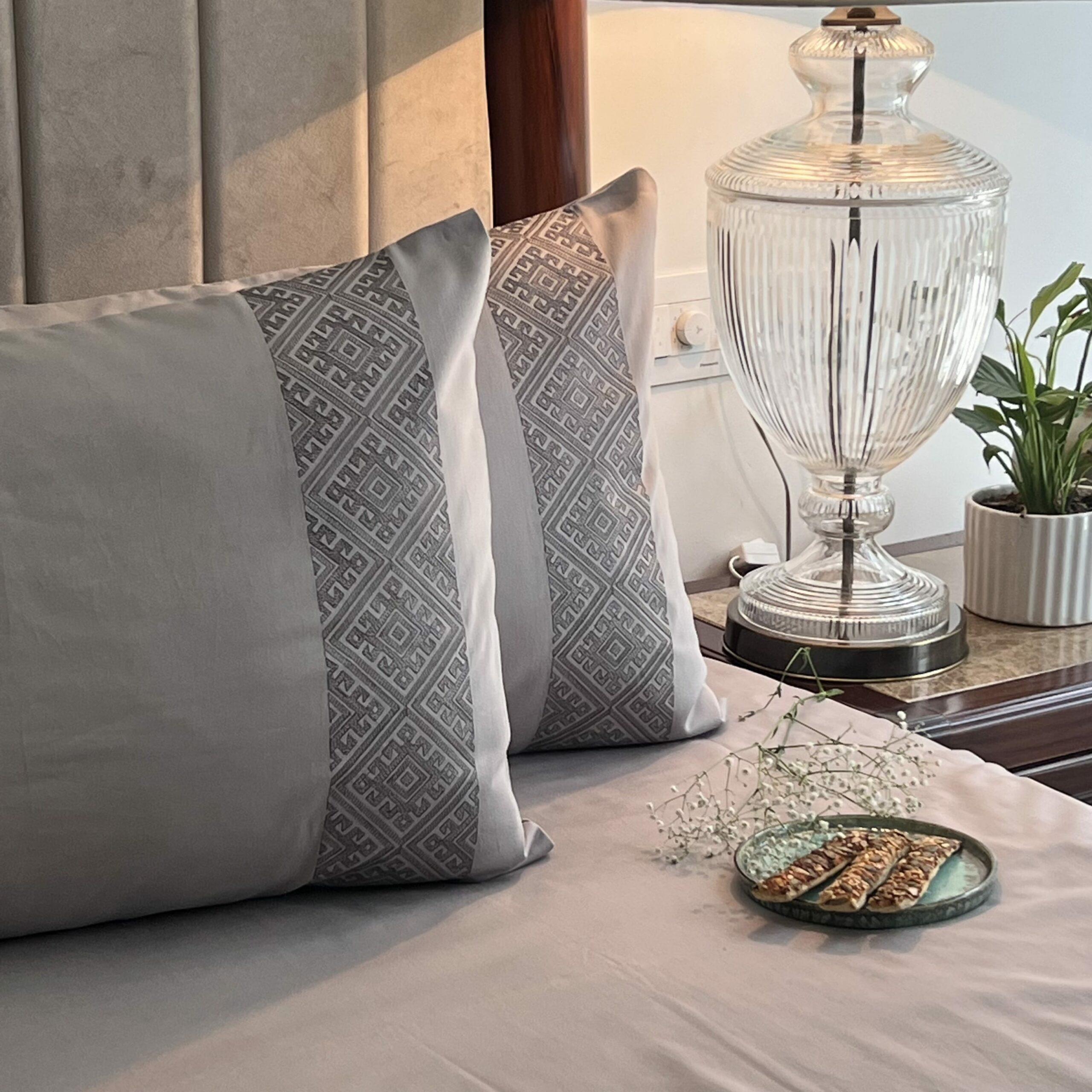 Arcane Silver Dreams Pillow Covers (Set of 2)