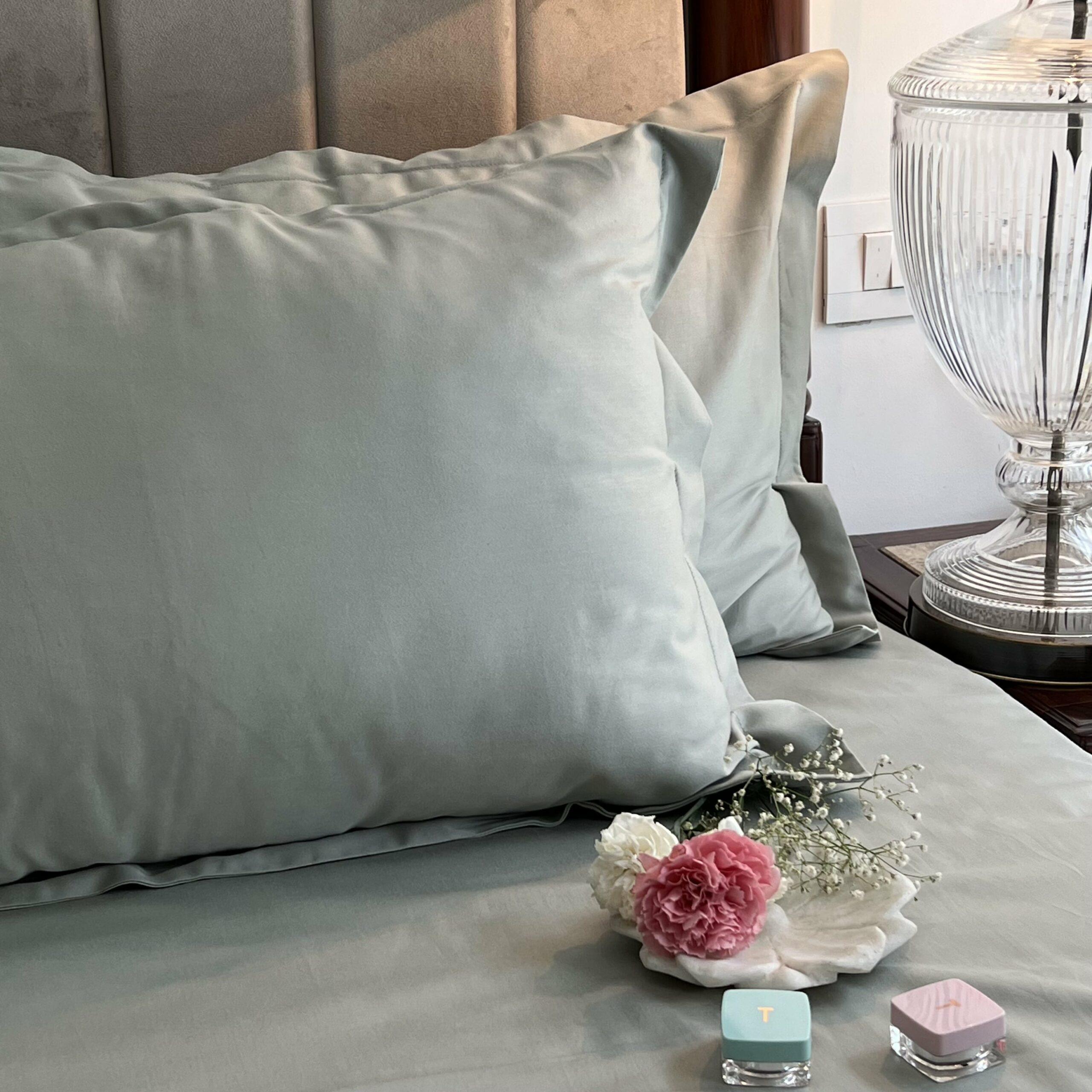 Luxe Sage Green Bedsheet