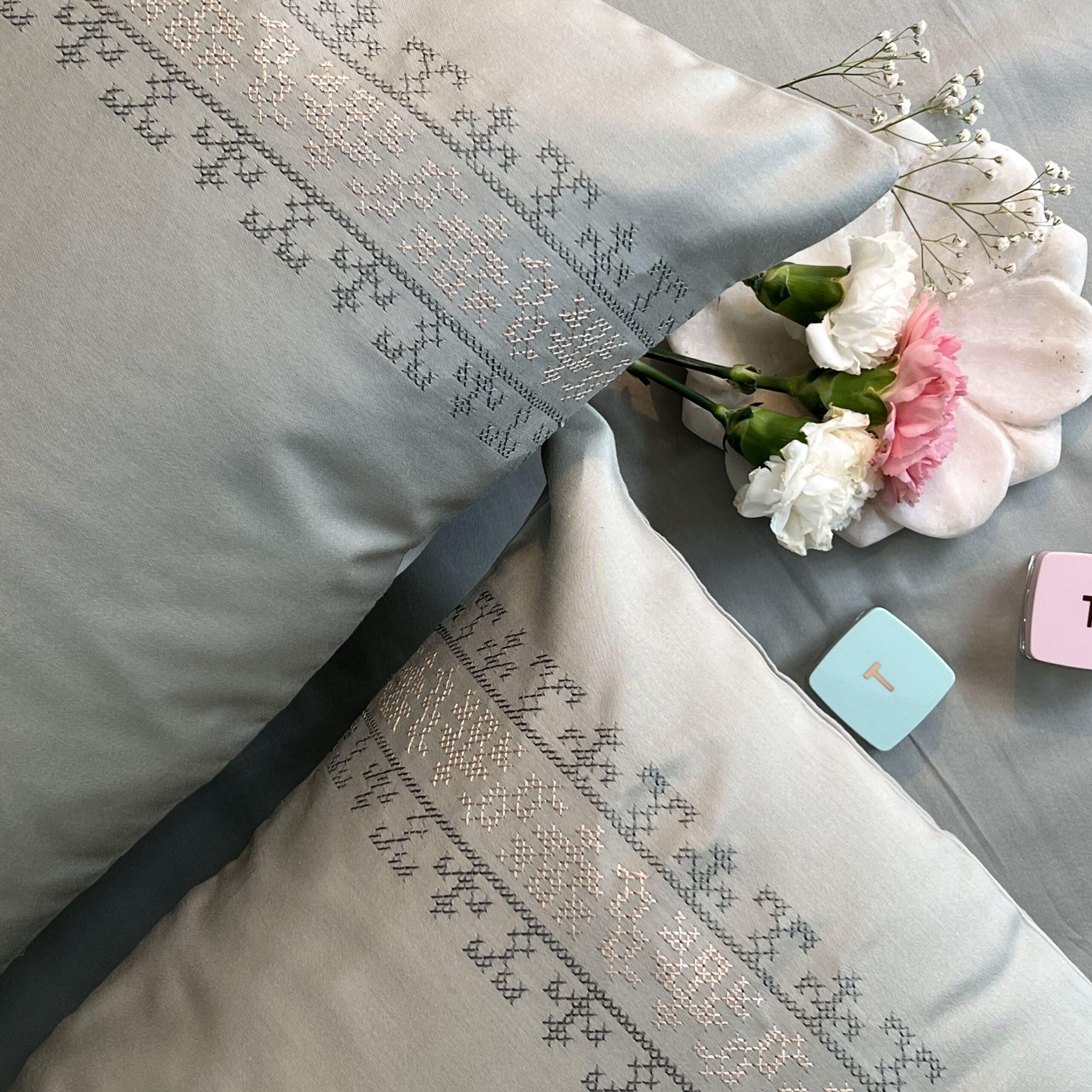Delight Sage Green Dreams Pillow Covers (Set of 2)