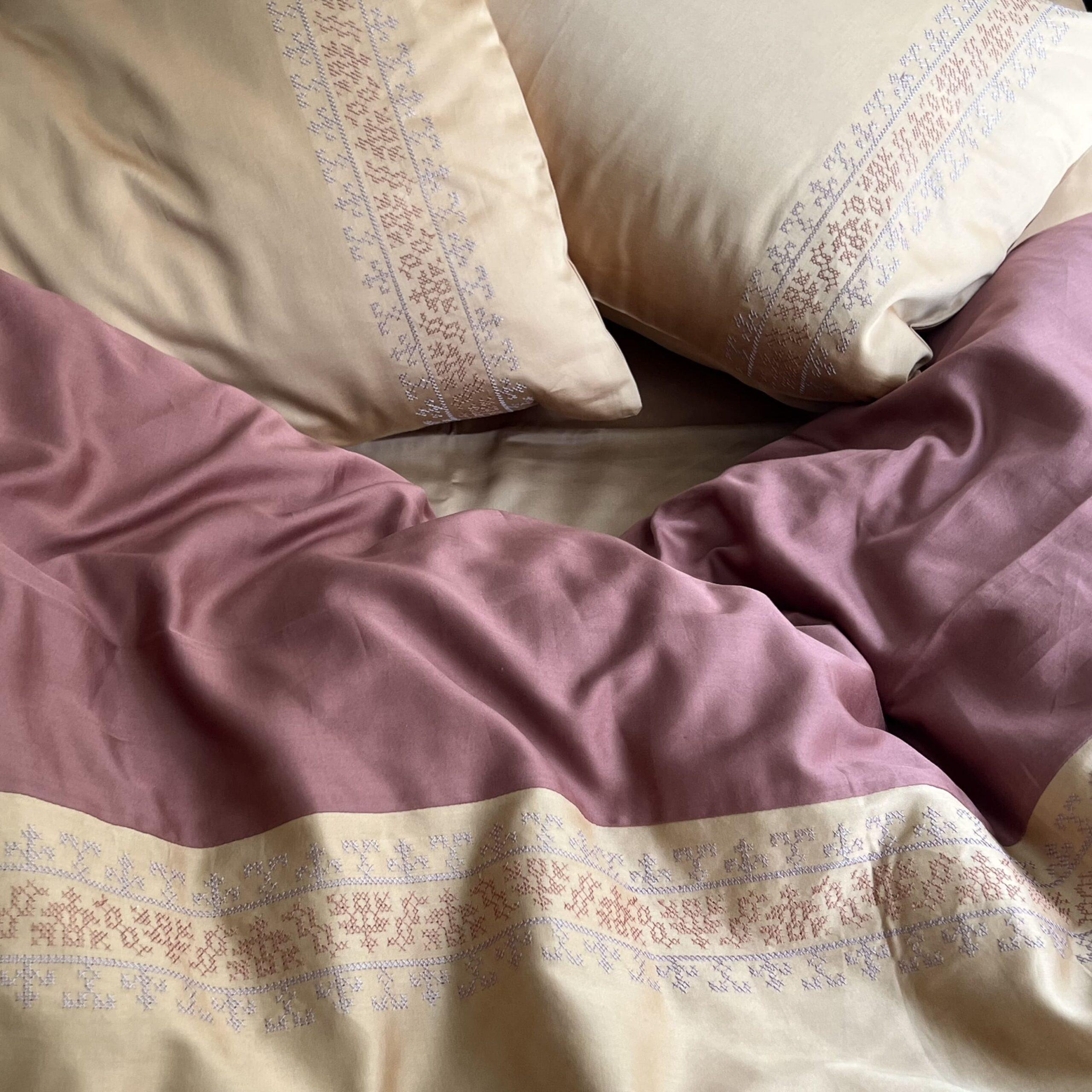 Delight Honey Mustard Terracotta Dreams Duvet Cover