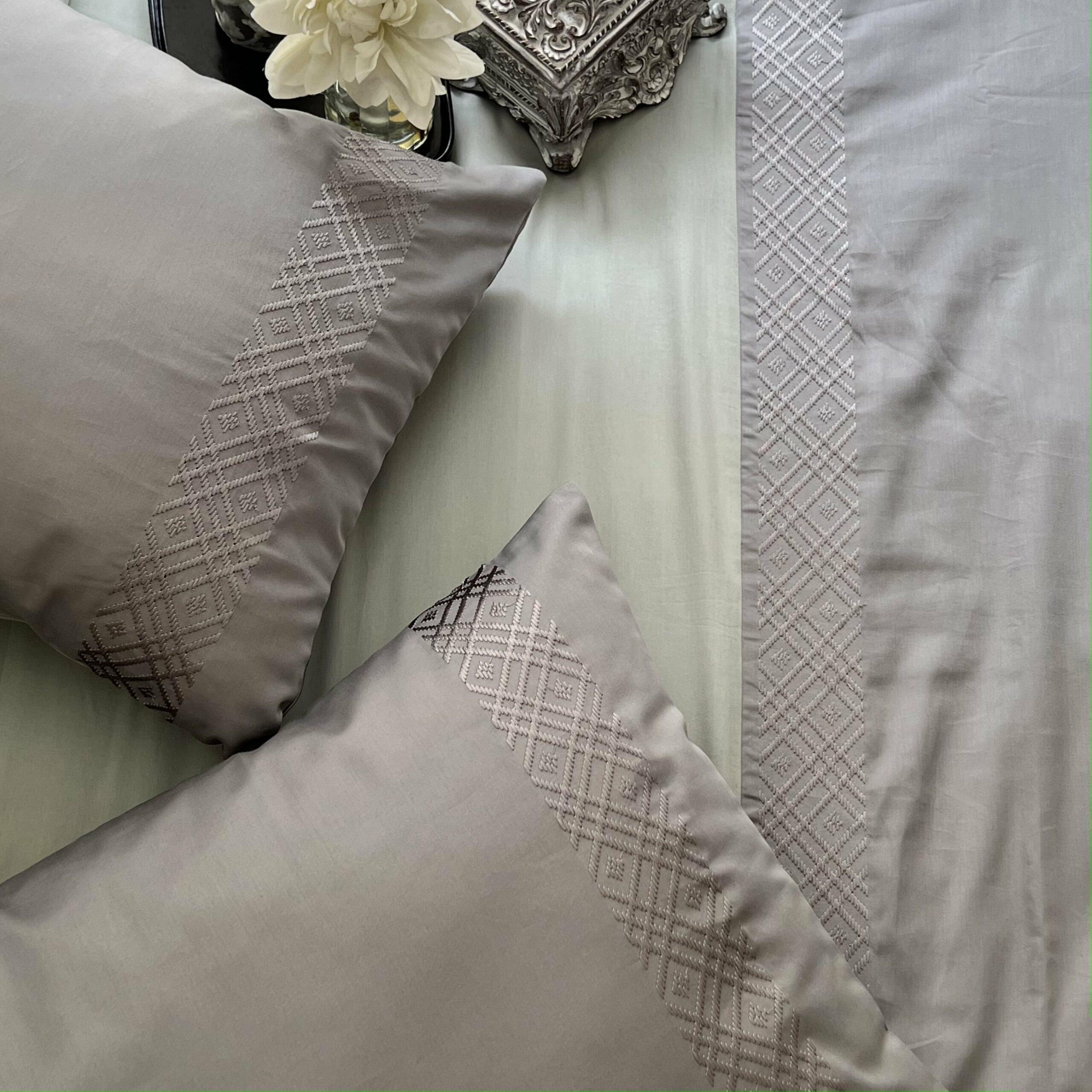 Classic Slate Sage Green Dreams Duvet Cover Set