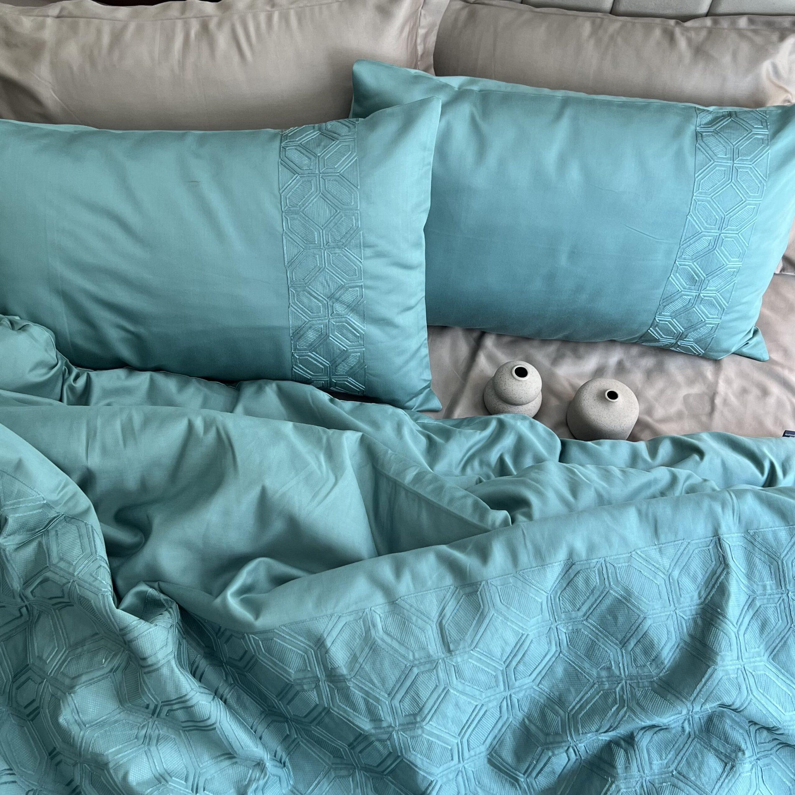 Arc Turquoise Syona Duvet Cover